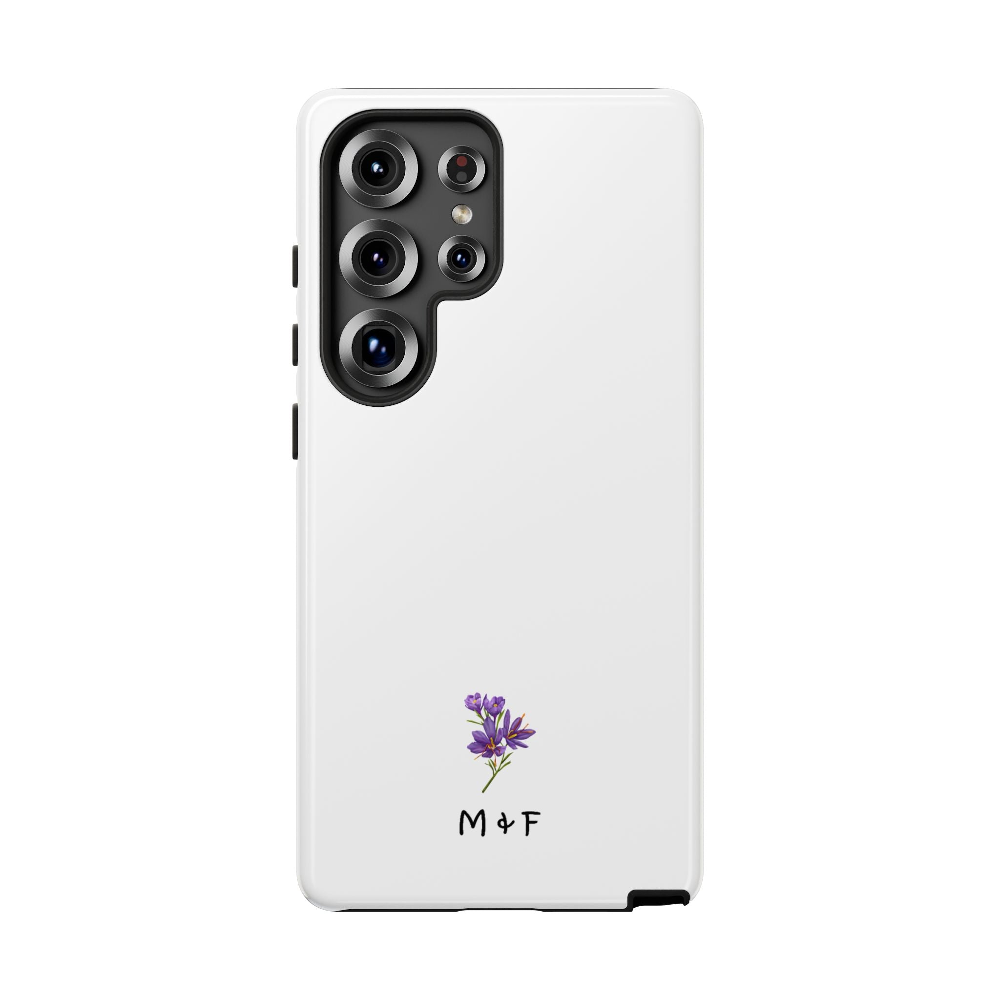 Tough Phone Case (Purple Flower)
