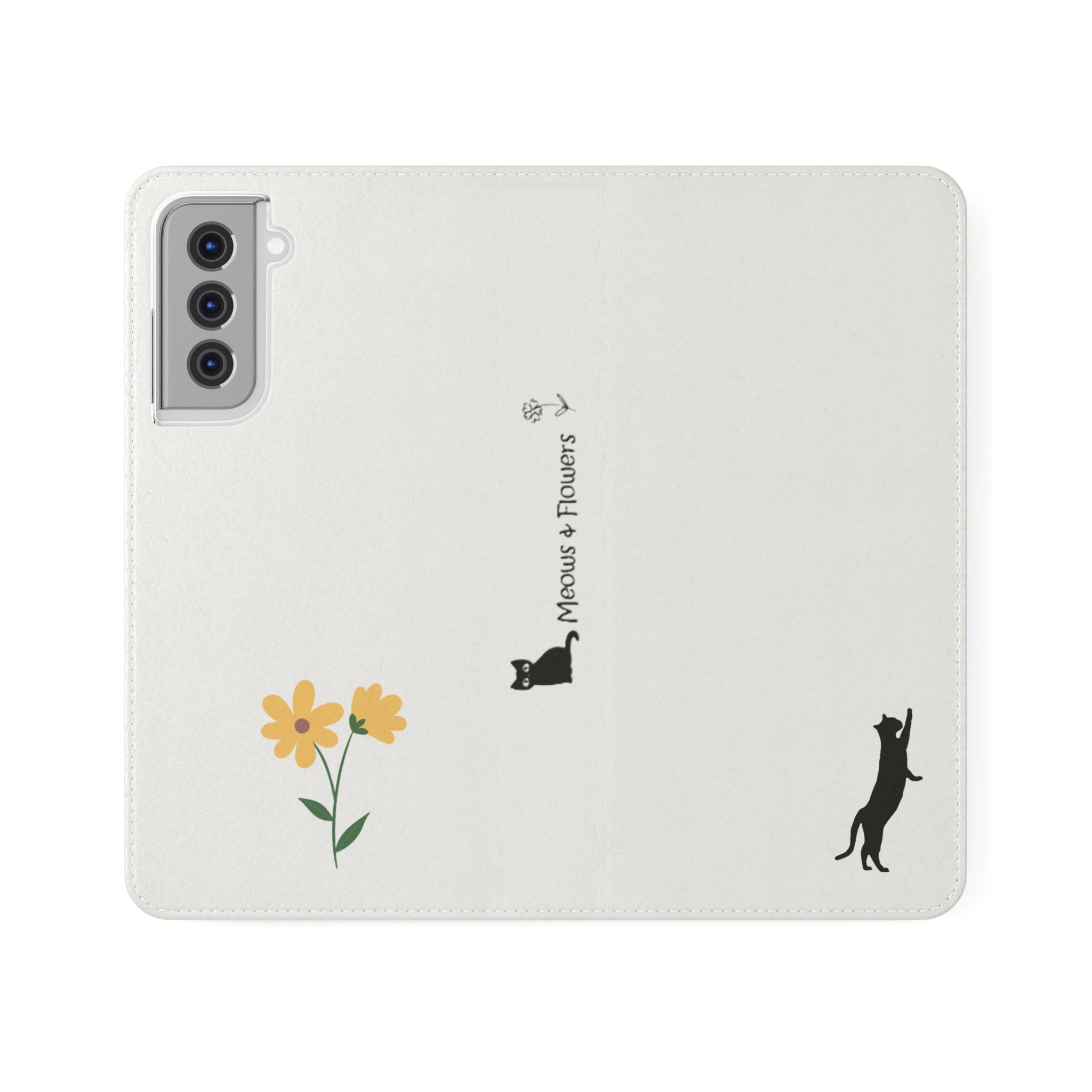 Flip Cases (Yellow Flower)