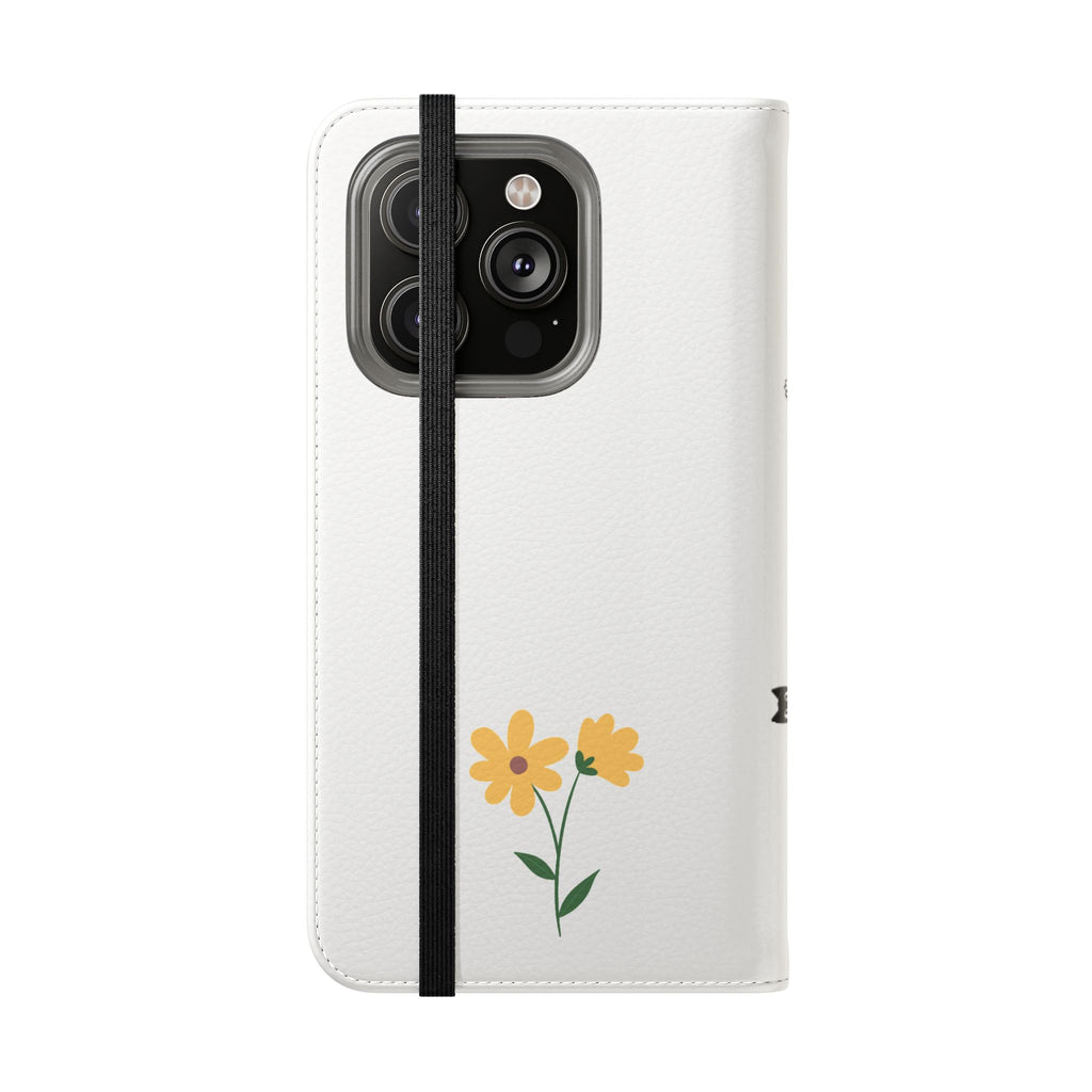 Flip Cases (Yellow Flower)