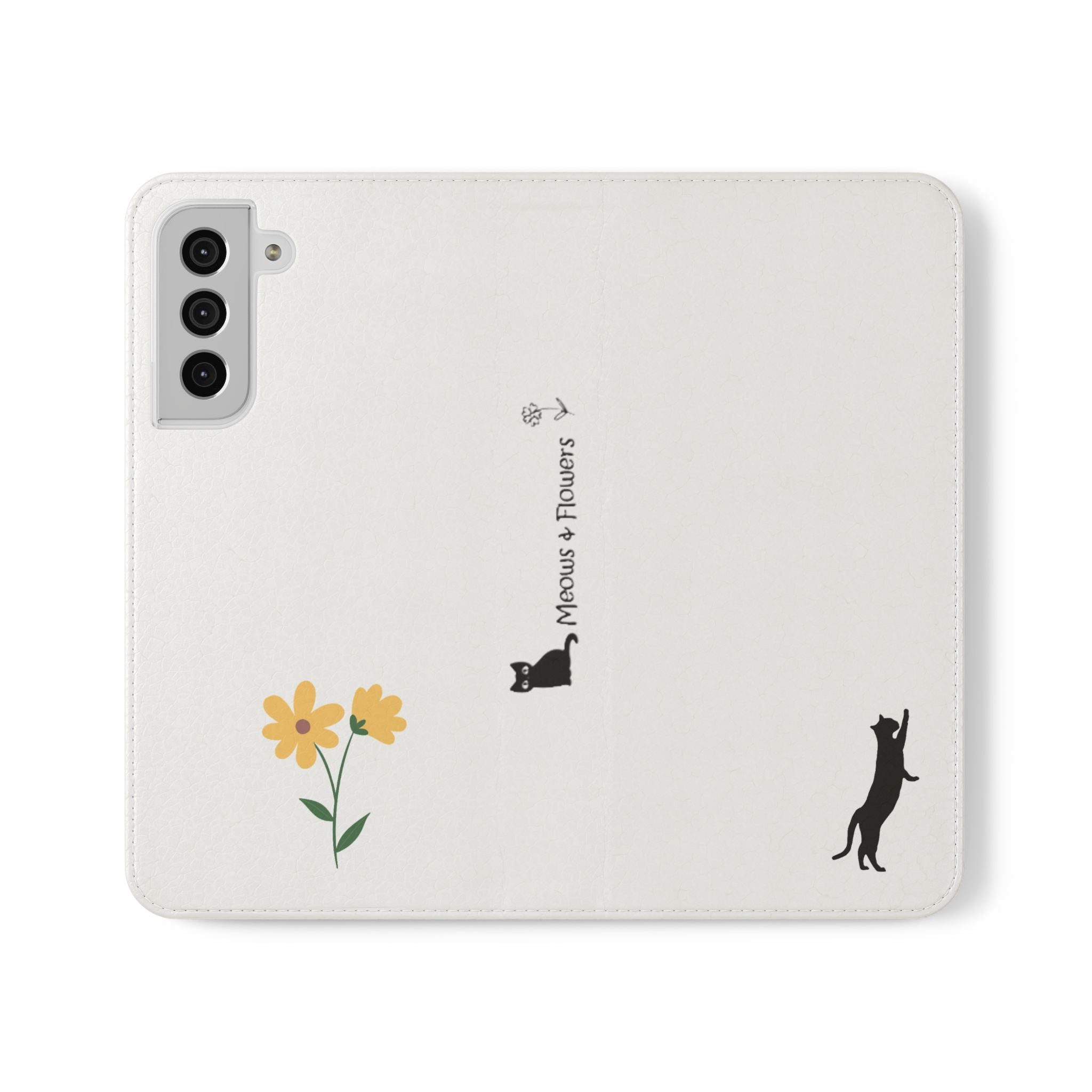 Flip Cases (Yellow Flower)