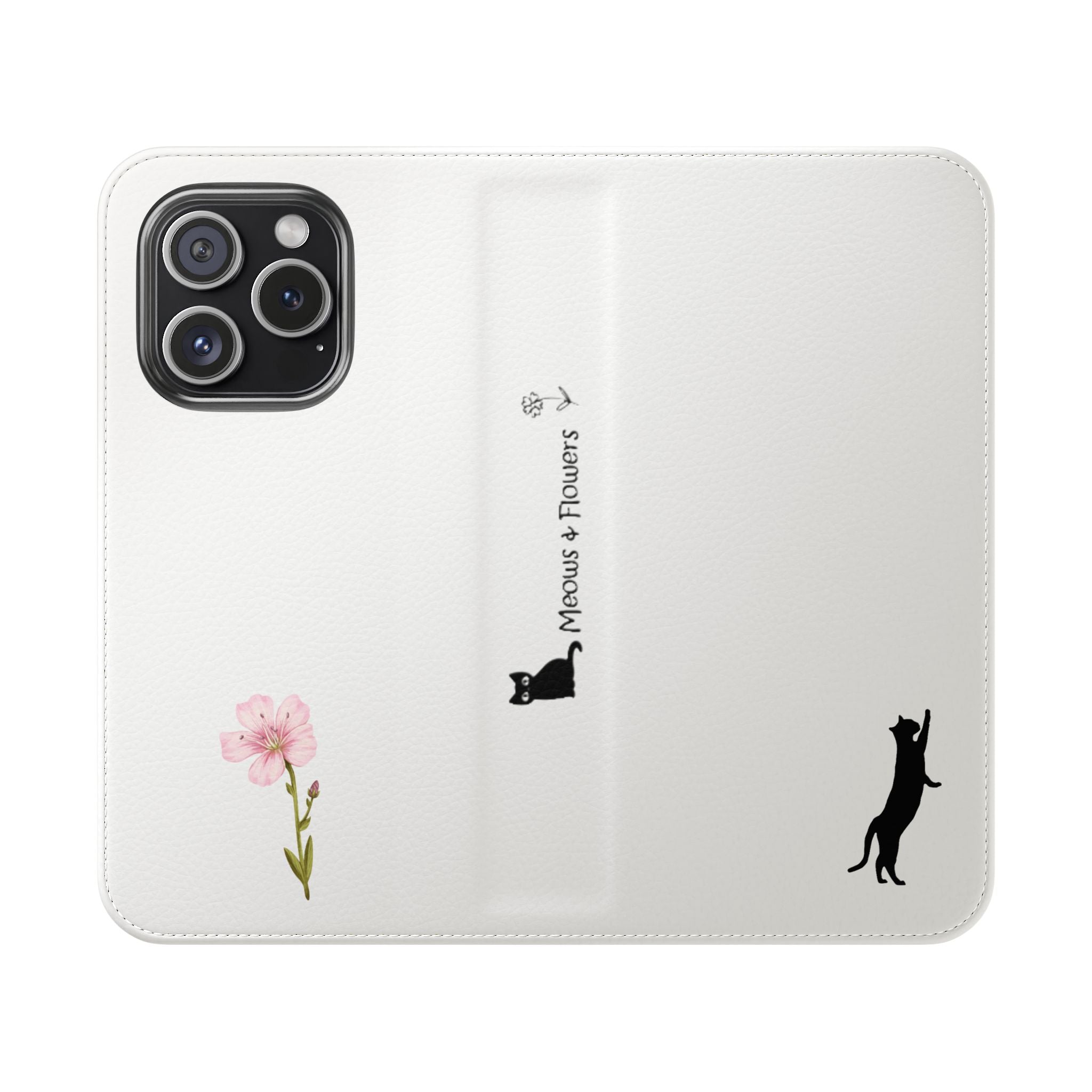 Flip Cases (Pink Flower)