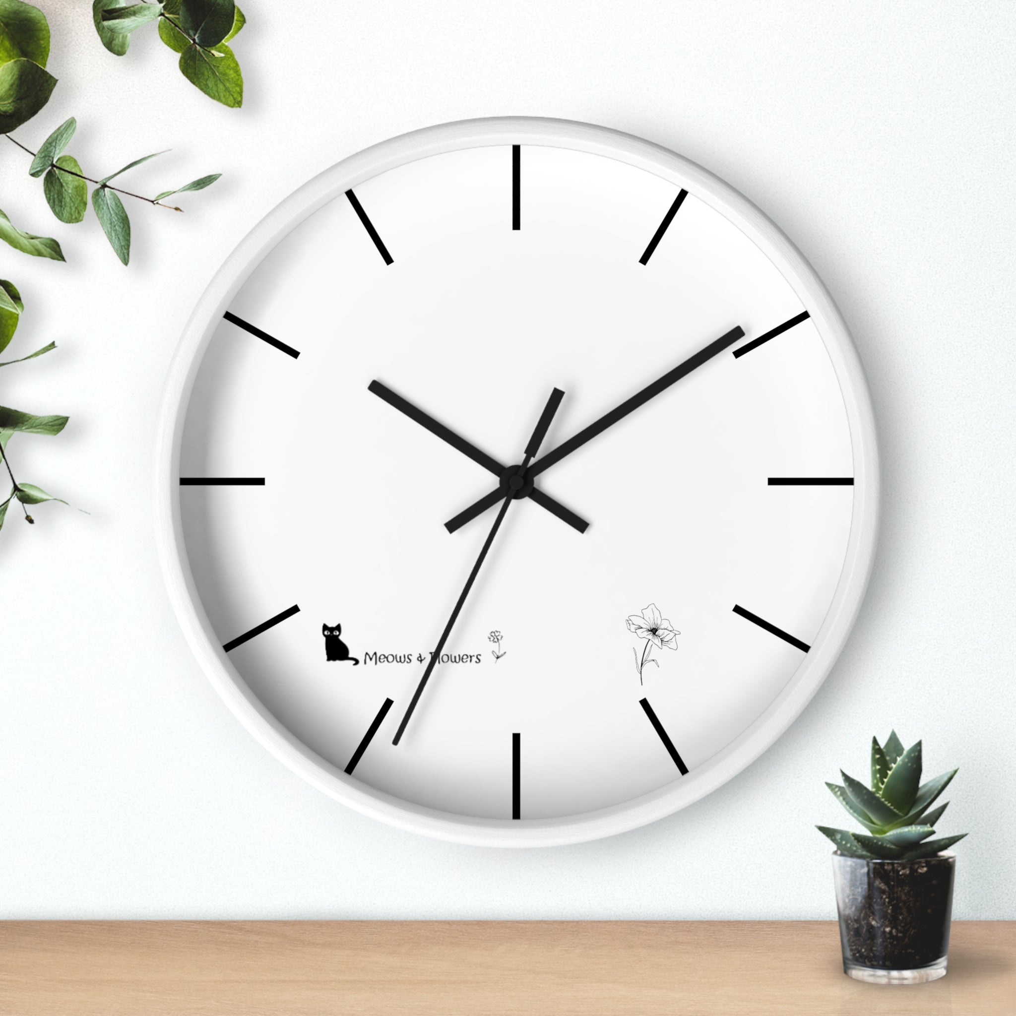 Wall Clock (Shadow Flower 2)