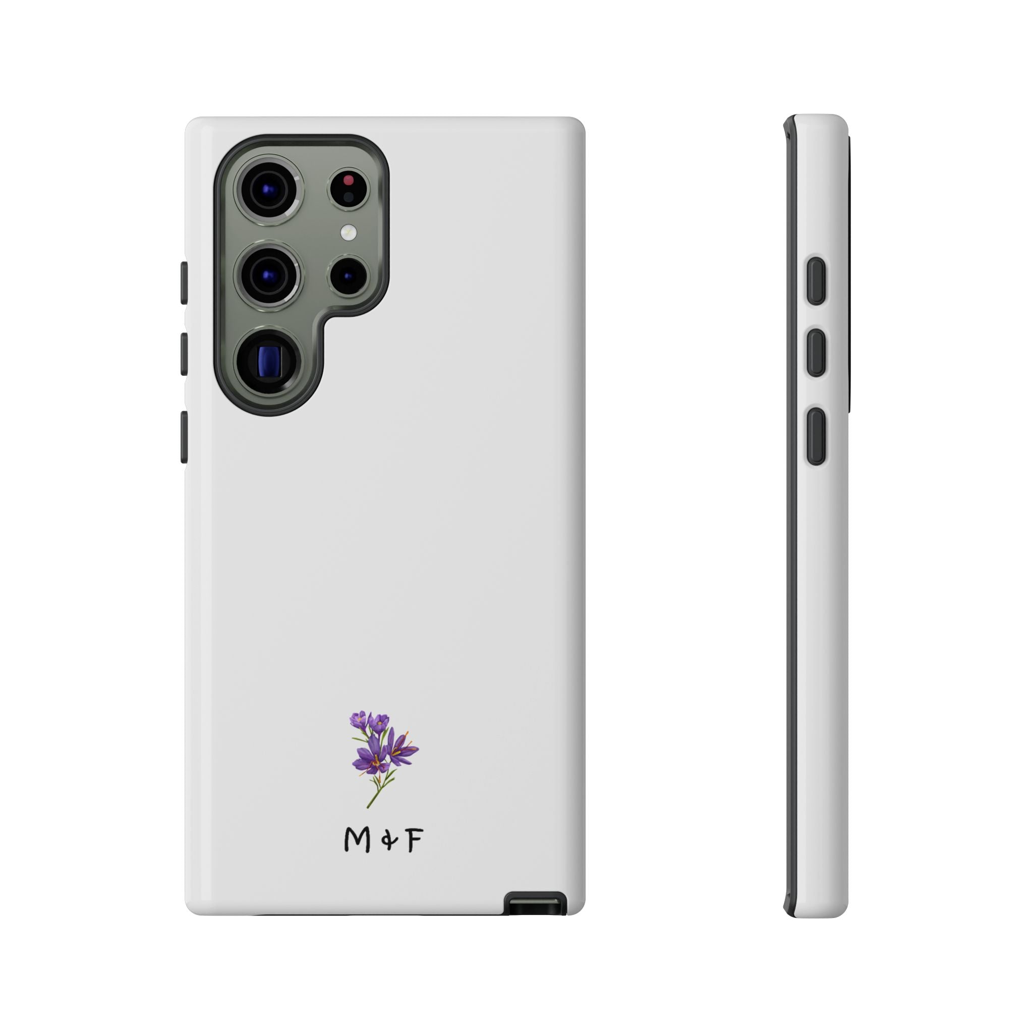 Tough Phone Case (Purple Flower)
