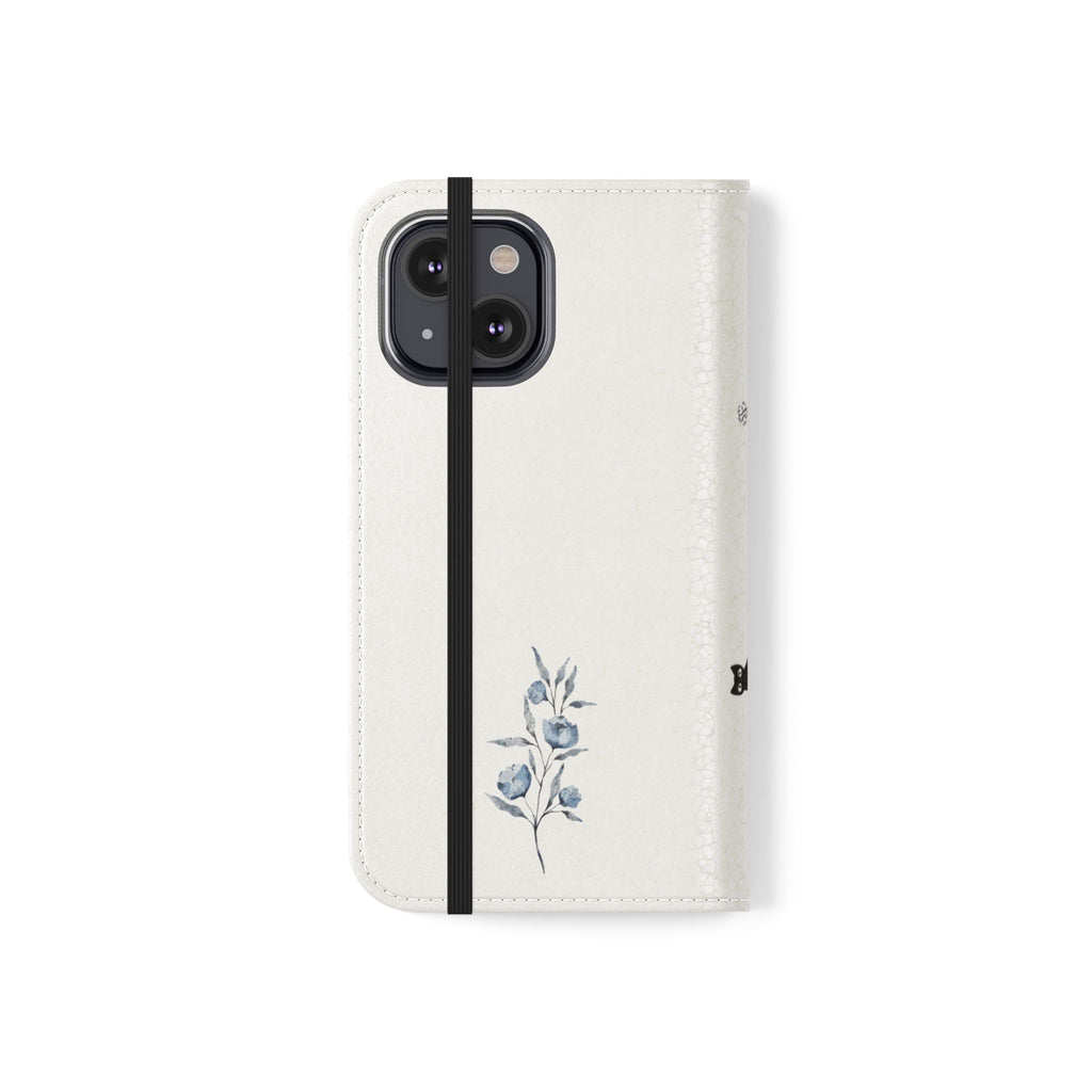 Flip Cases (Light Blue Flower)