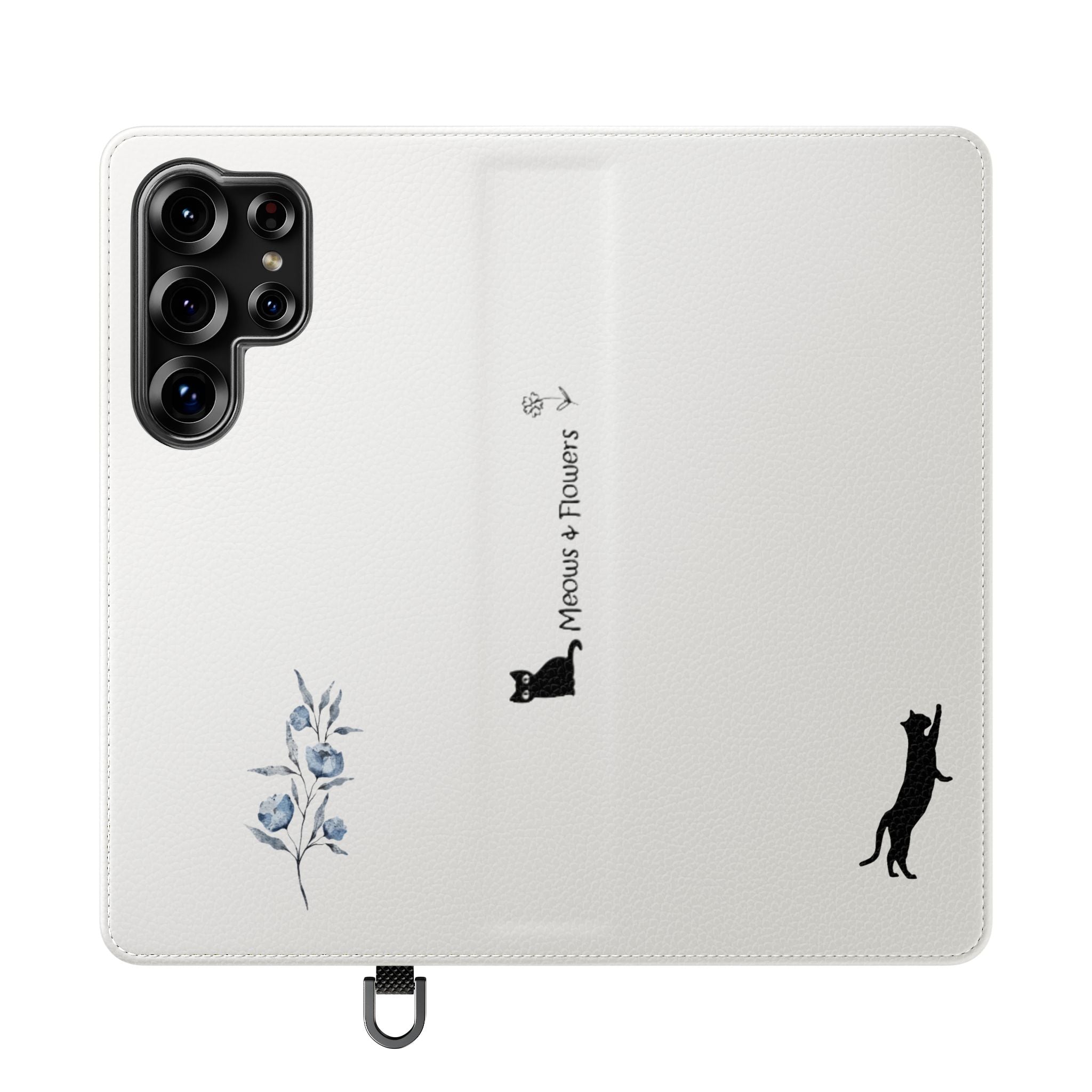 Flip Cases (Light Blue Flower)