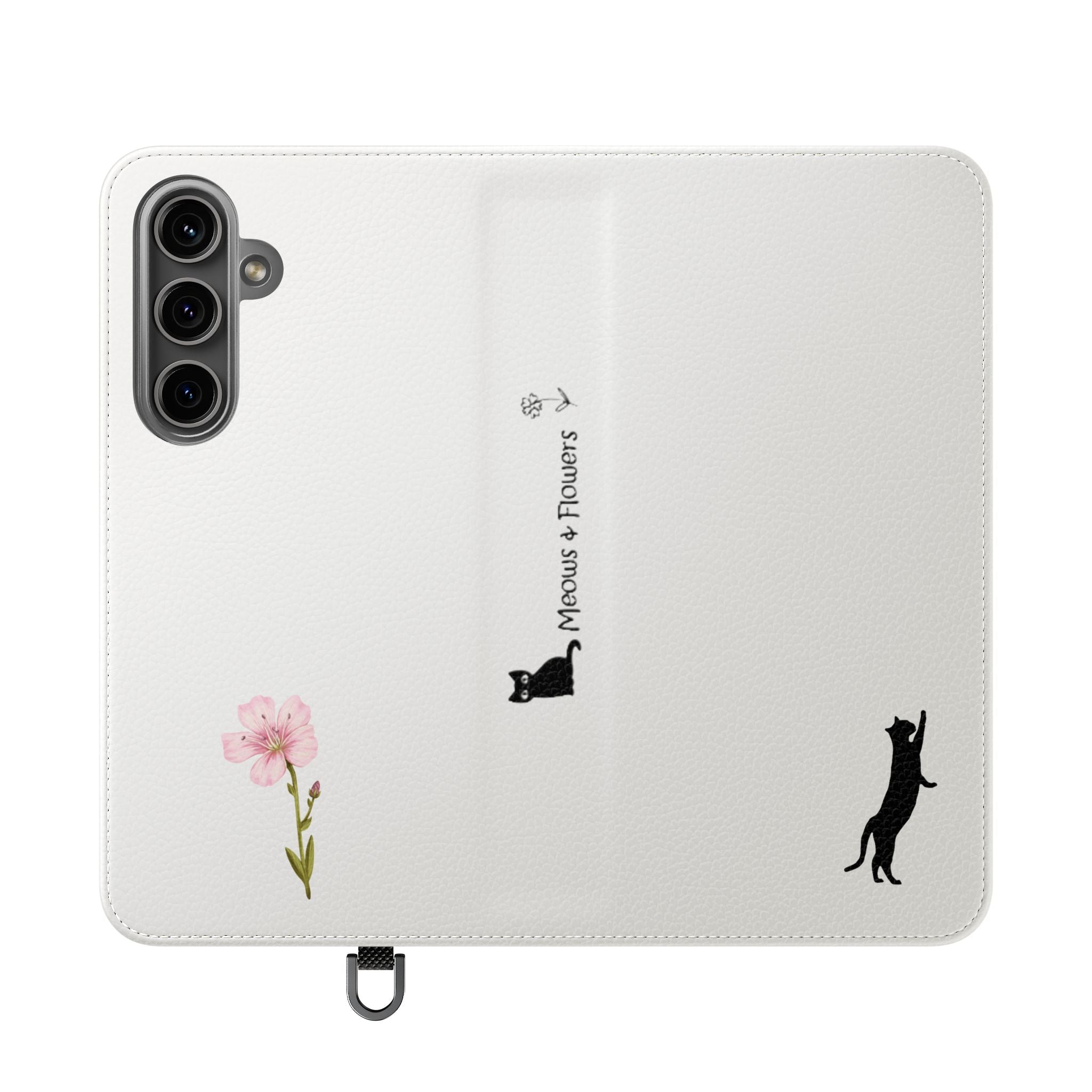 Flip Cases (Pink Flower)