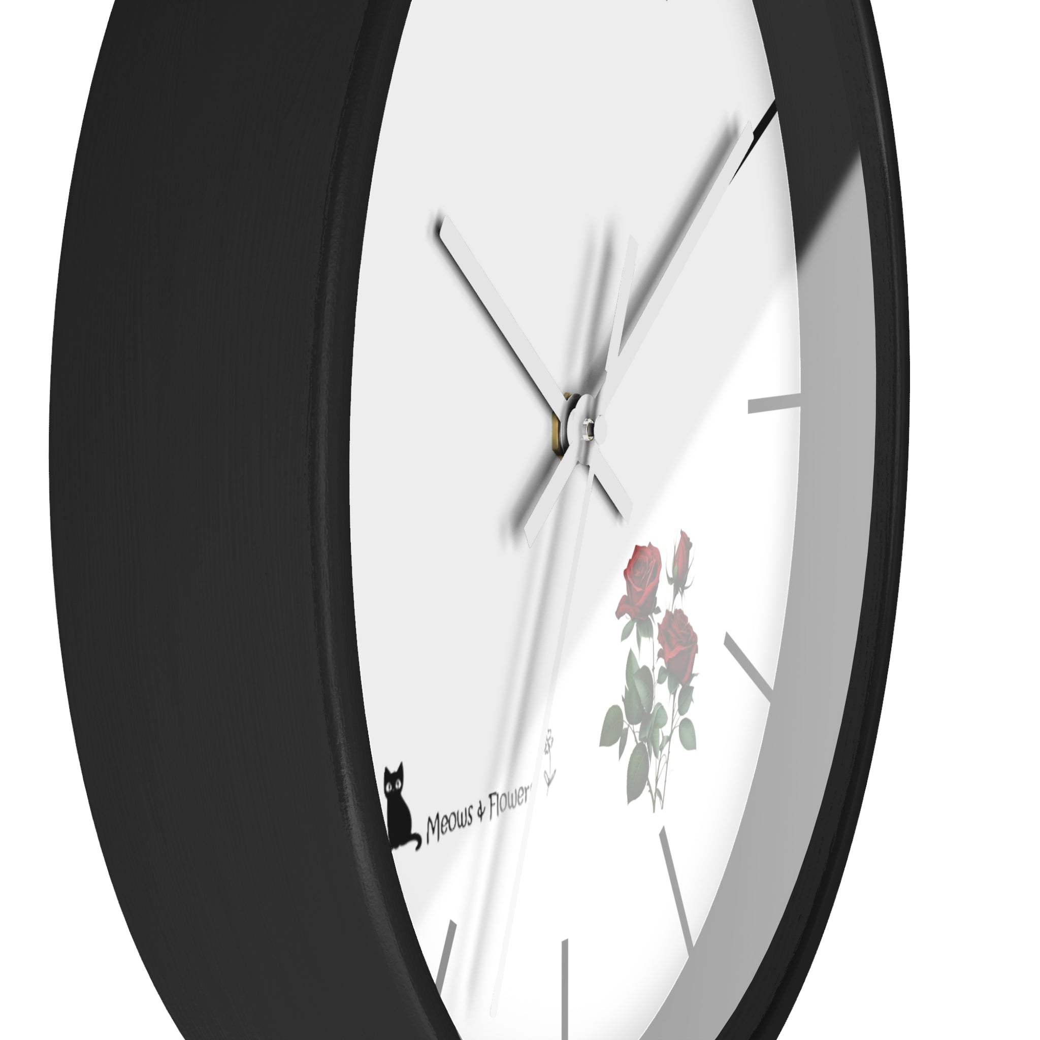 Wall Clock (Roses Flower)
