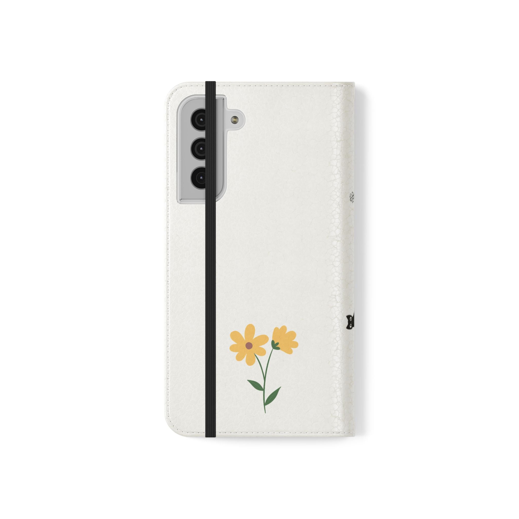 Flip Cases (Yellow Flower)