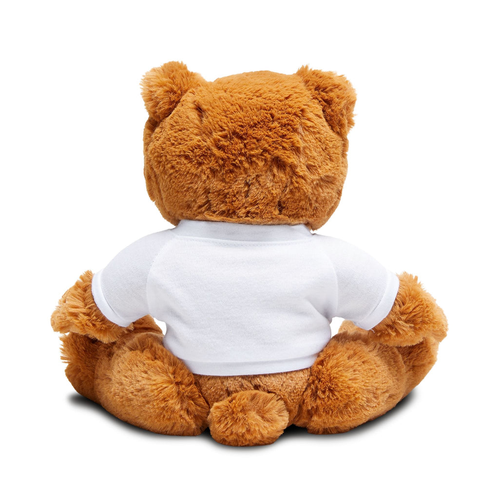 Teddy Bear with T-Shirt M&F all flowers
