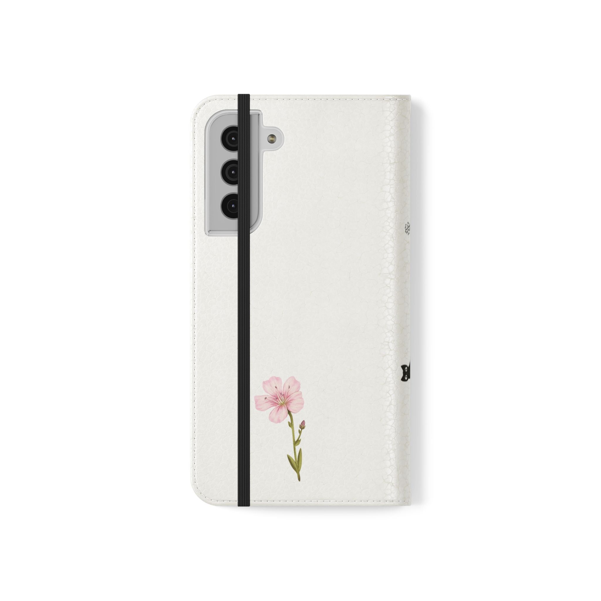 Flip Cases (Pink Flower)
