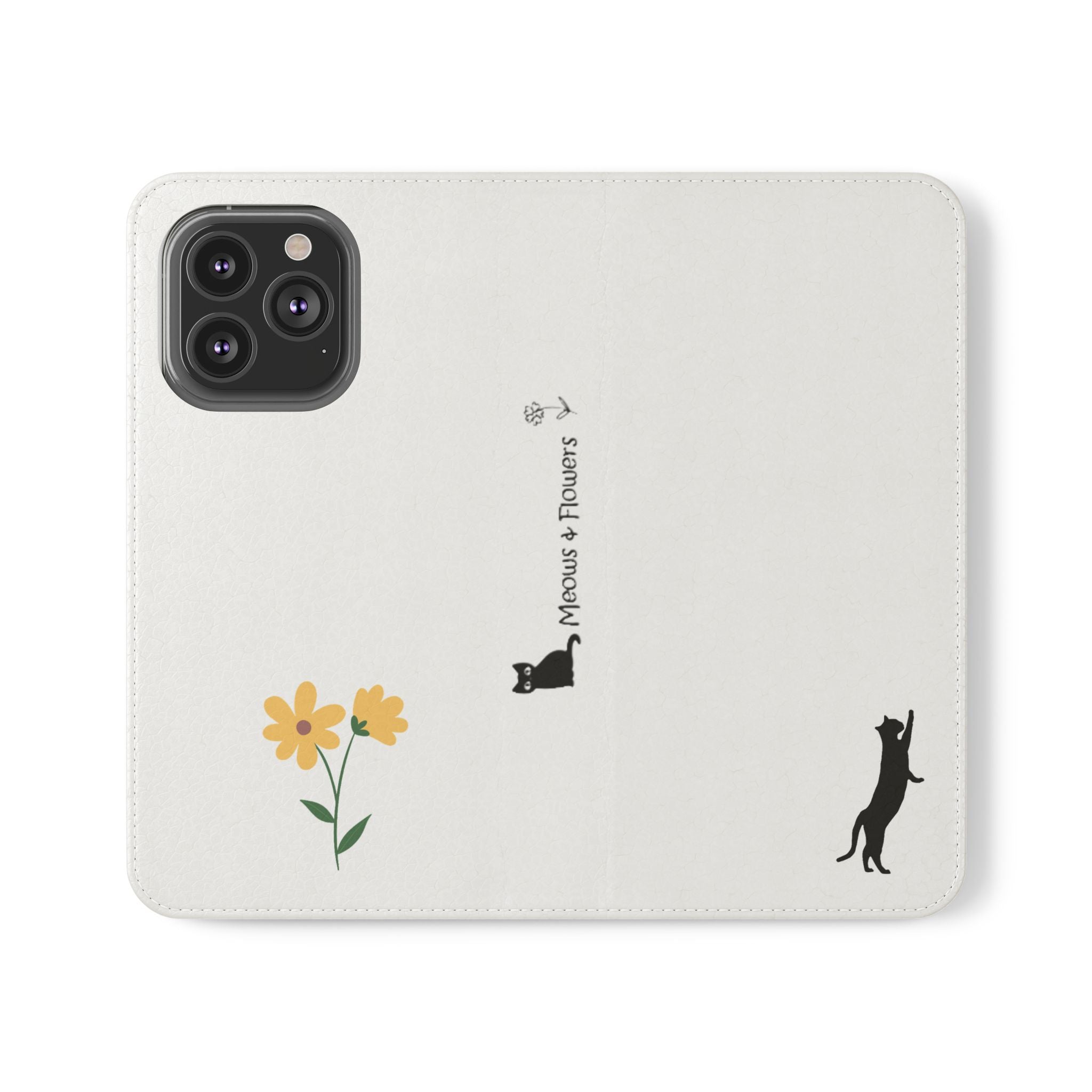 Flip Cases (Yellow Flower)