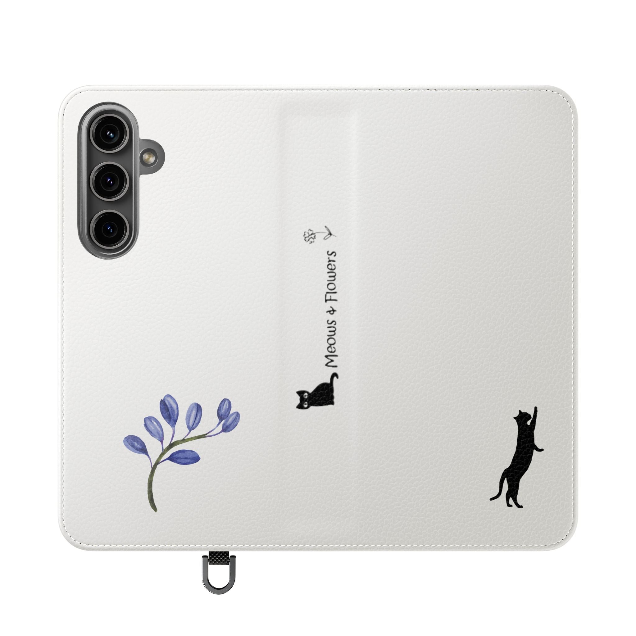 Flip Cases (Blue Flower)