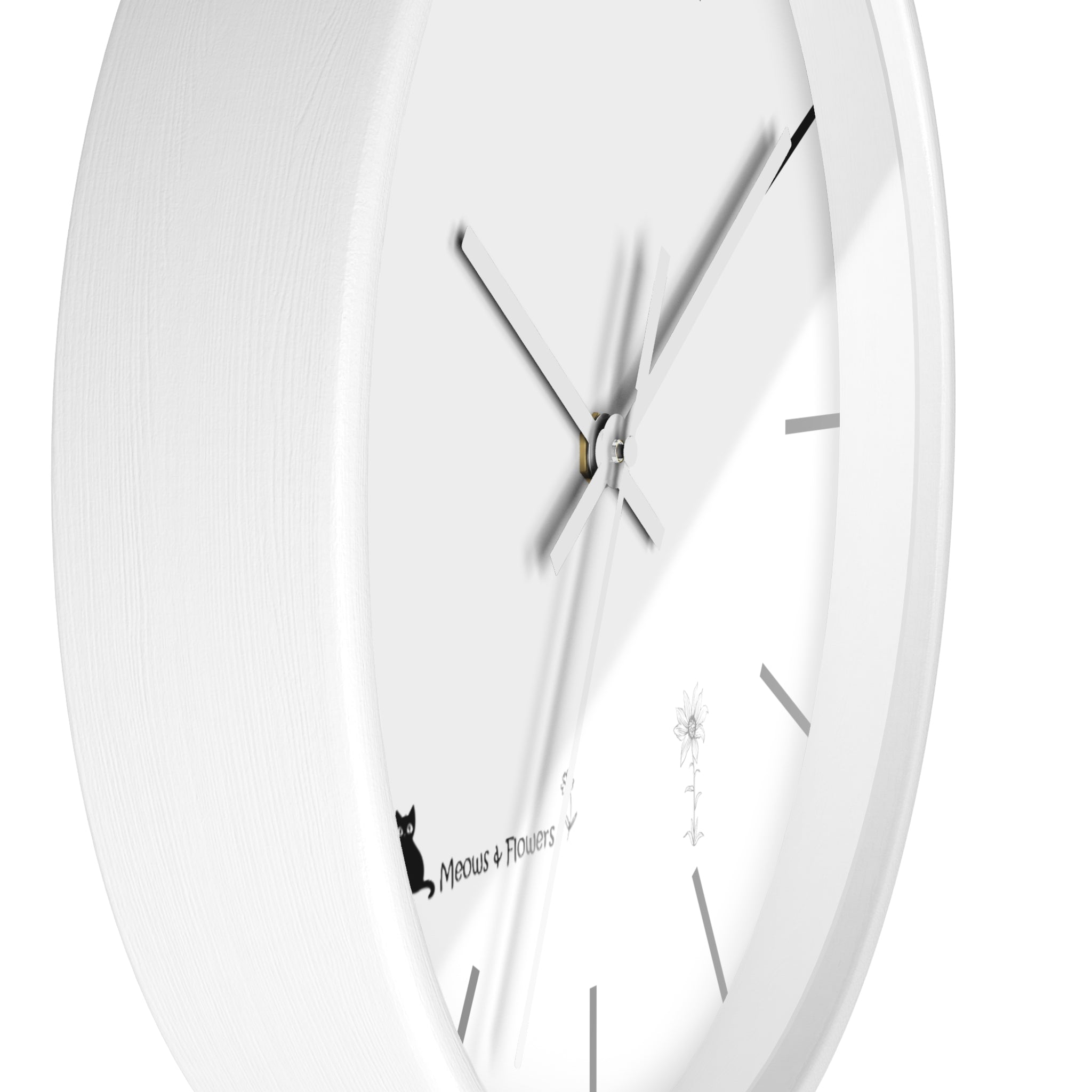 Wall Clock (Shadow Flower 1)