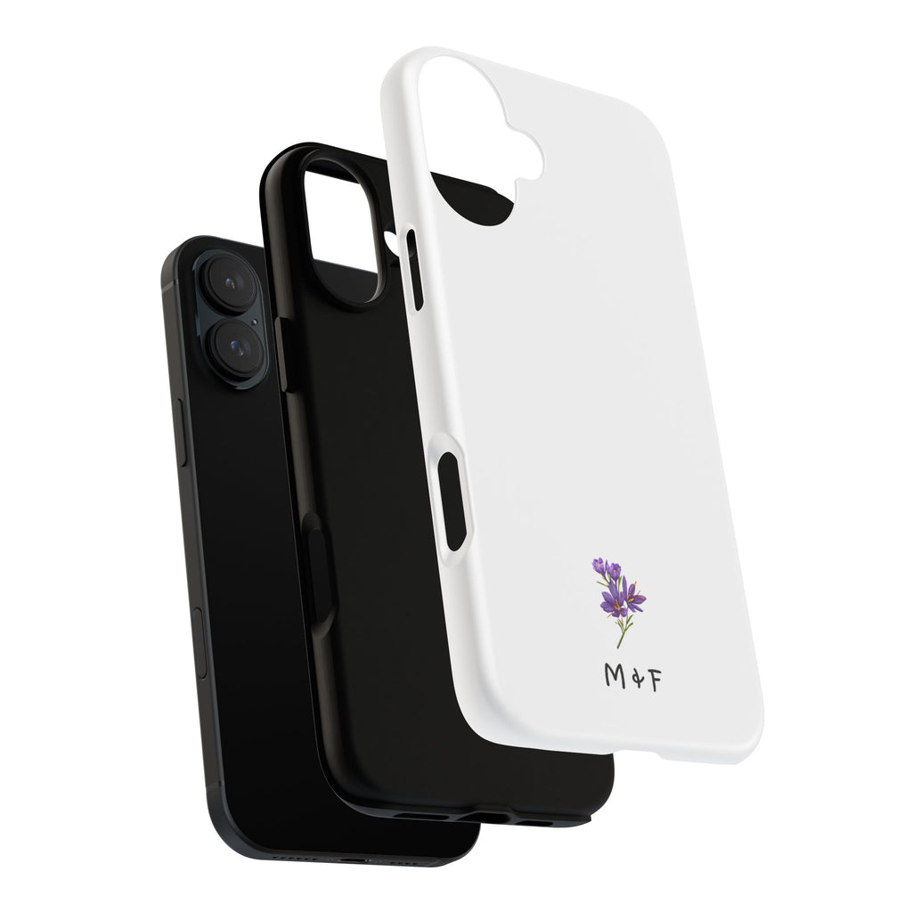 Tough Phone Case (Purple Flower)