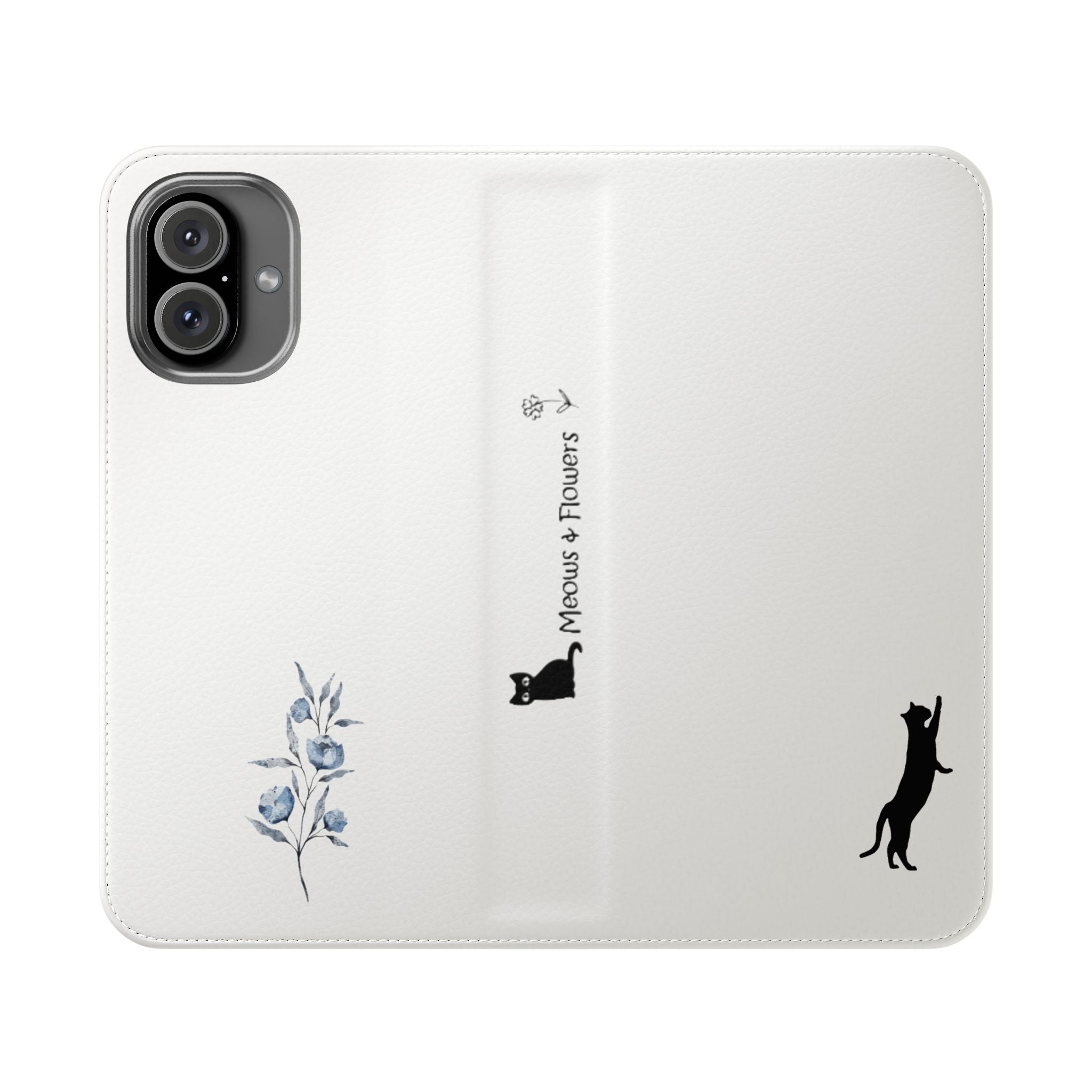 Flip Cases (Light Blue Flower)