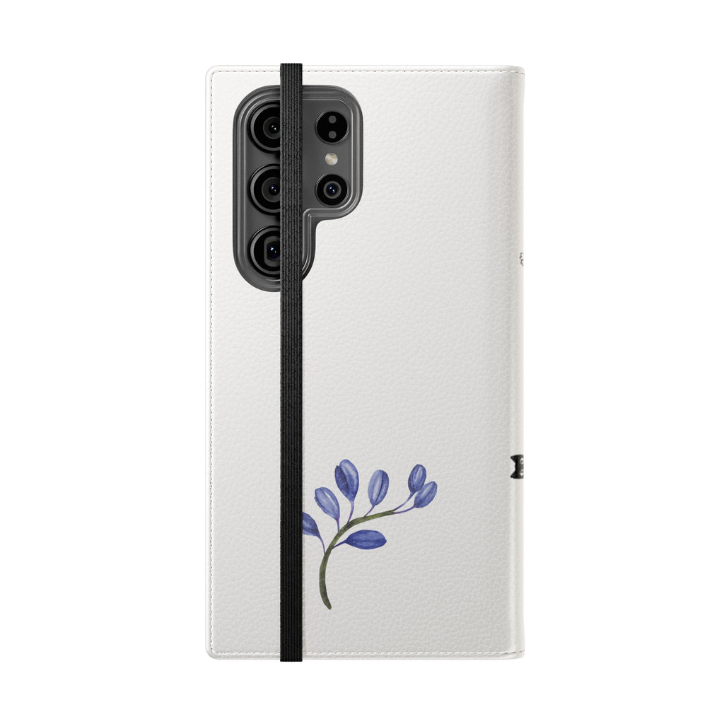 Flip Cases (Blue Flower)