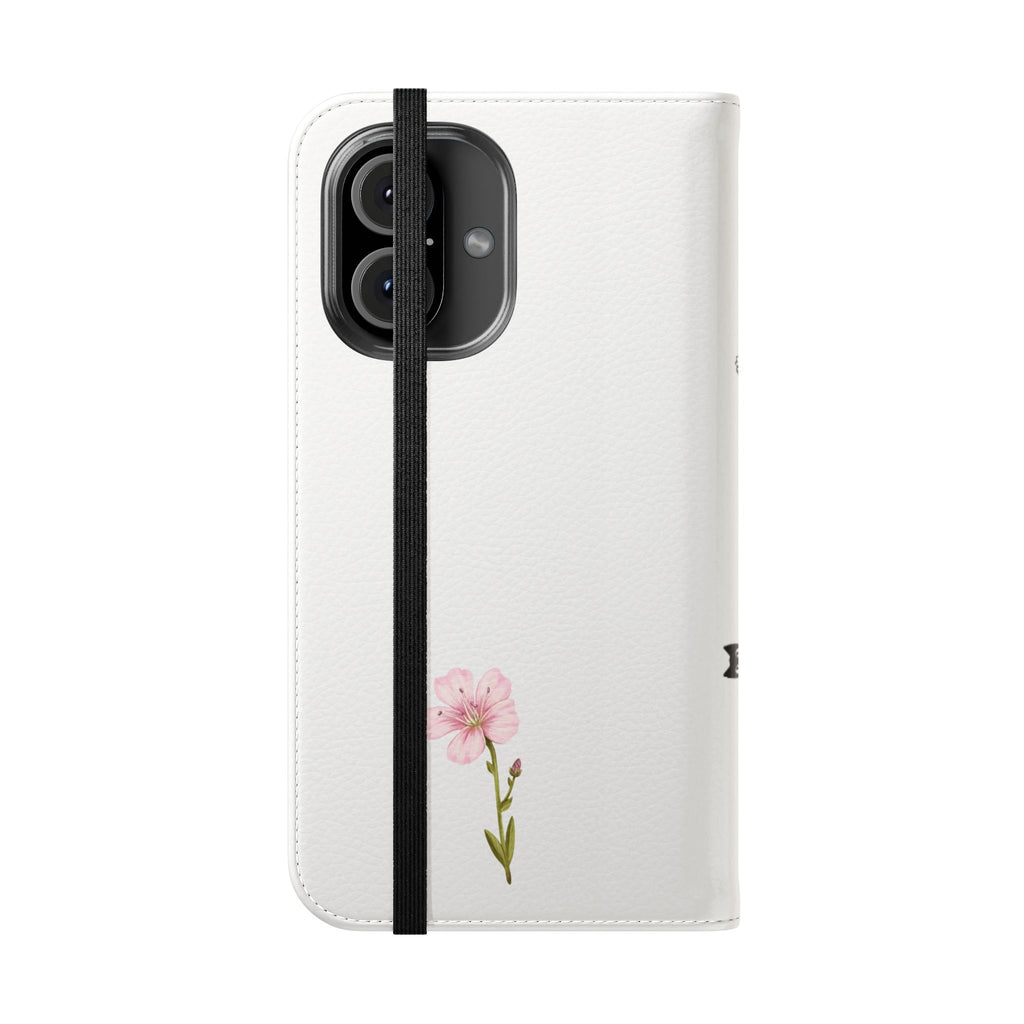 Flip Cases (Pink Flower)