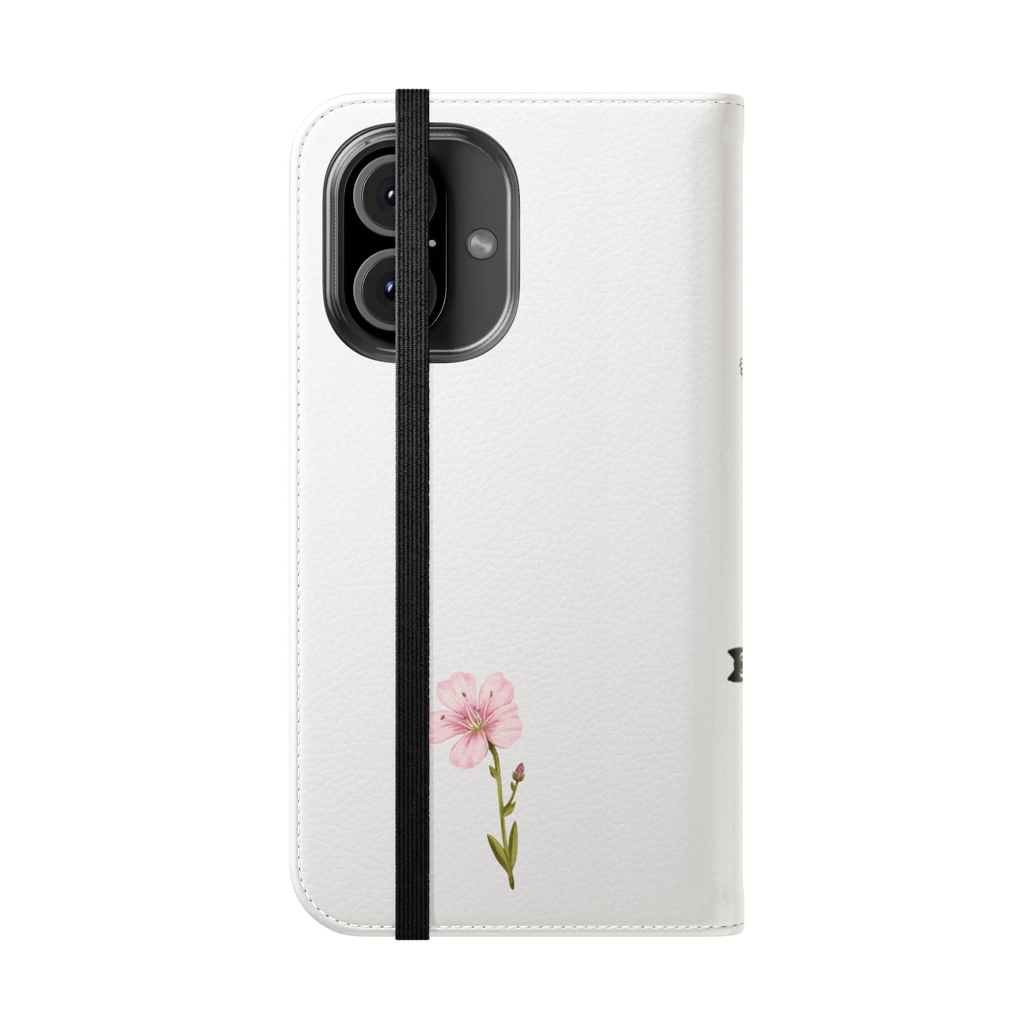 Flip Cases (Pink Flower)