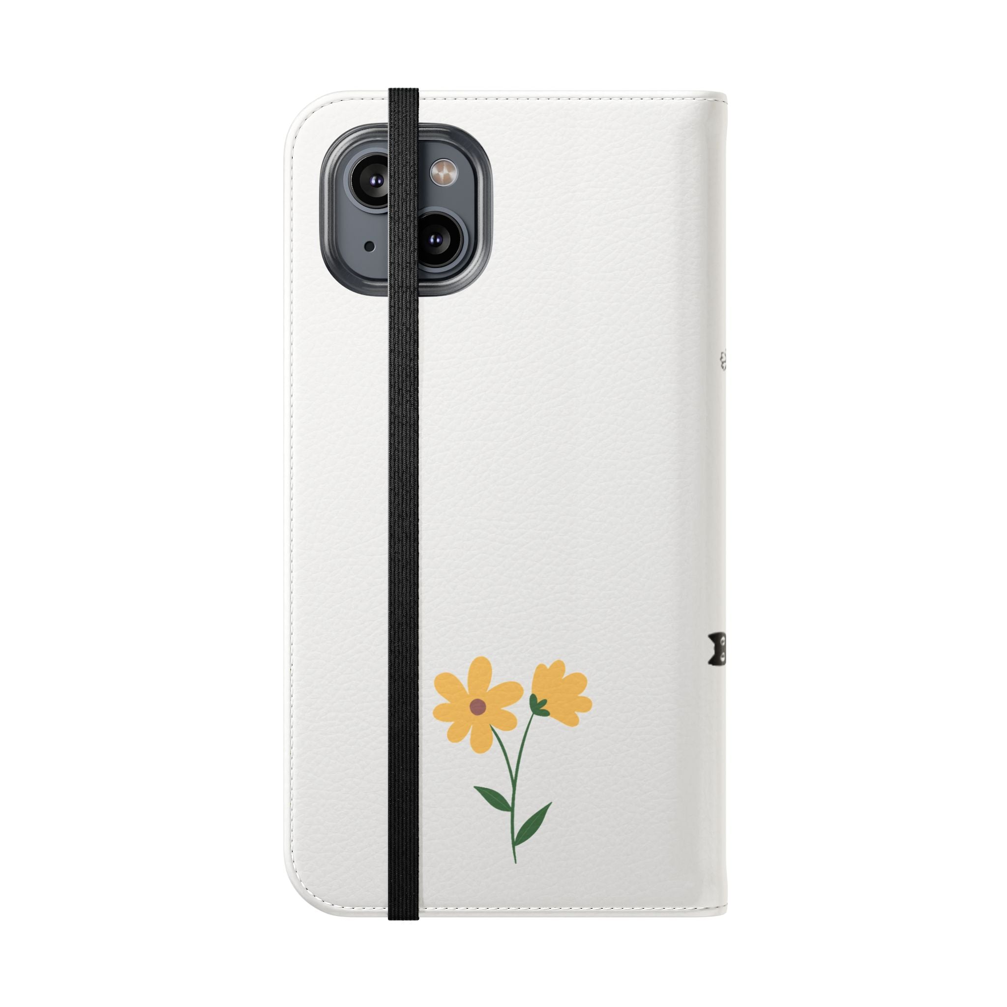 Flip Cases (Yellow Flower)