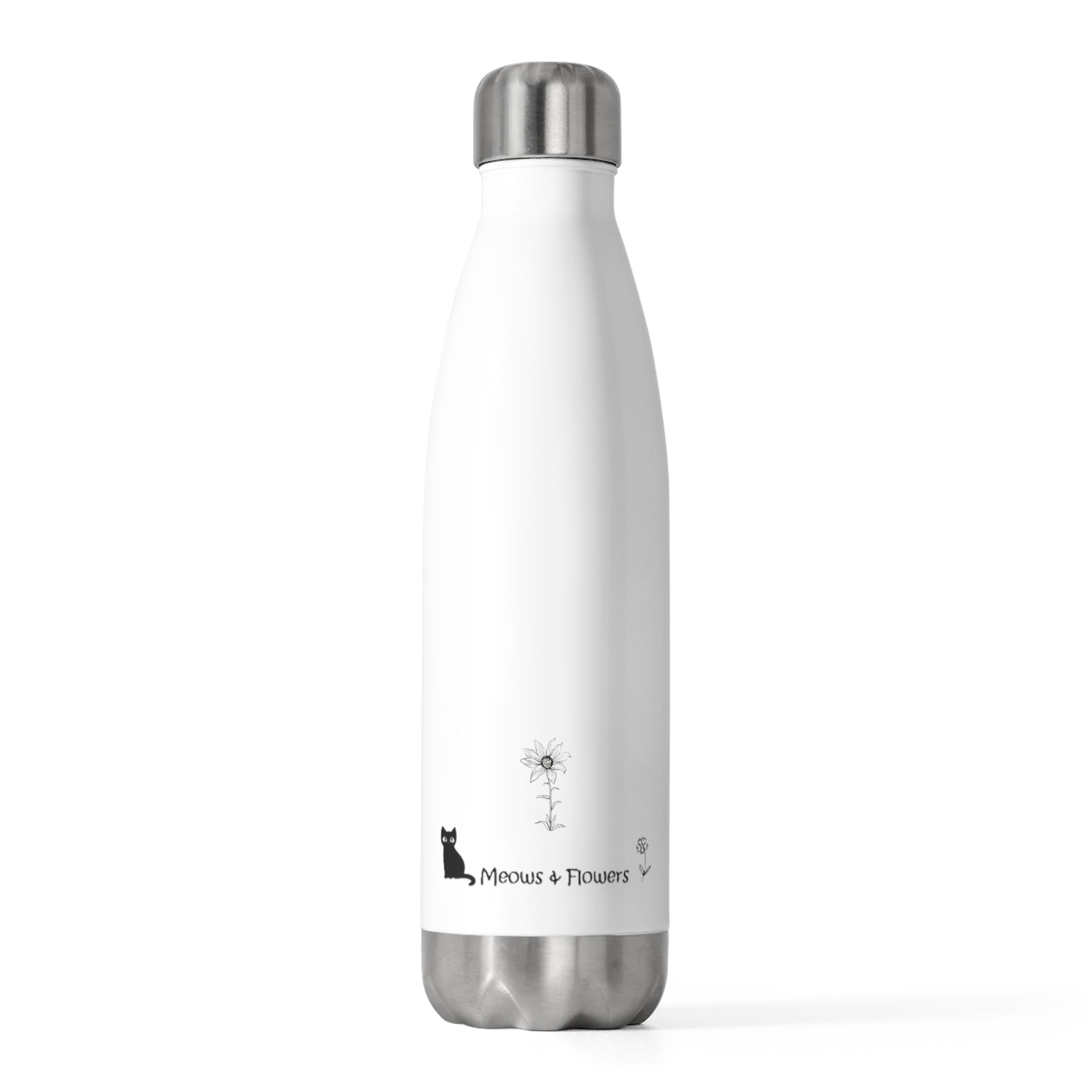 20oz Insulated Bottle (Shadow Flower 1)