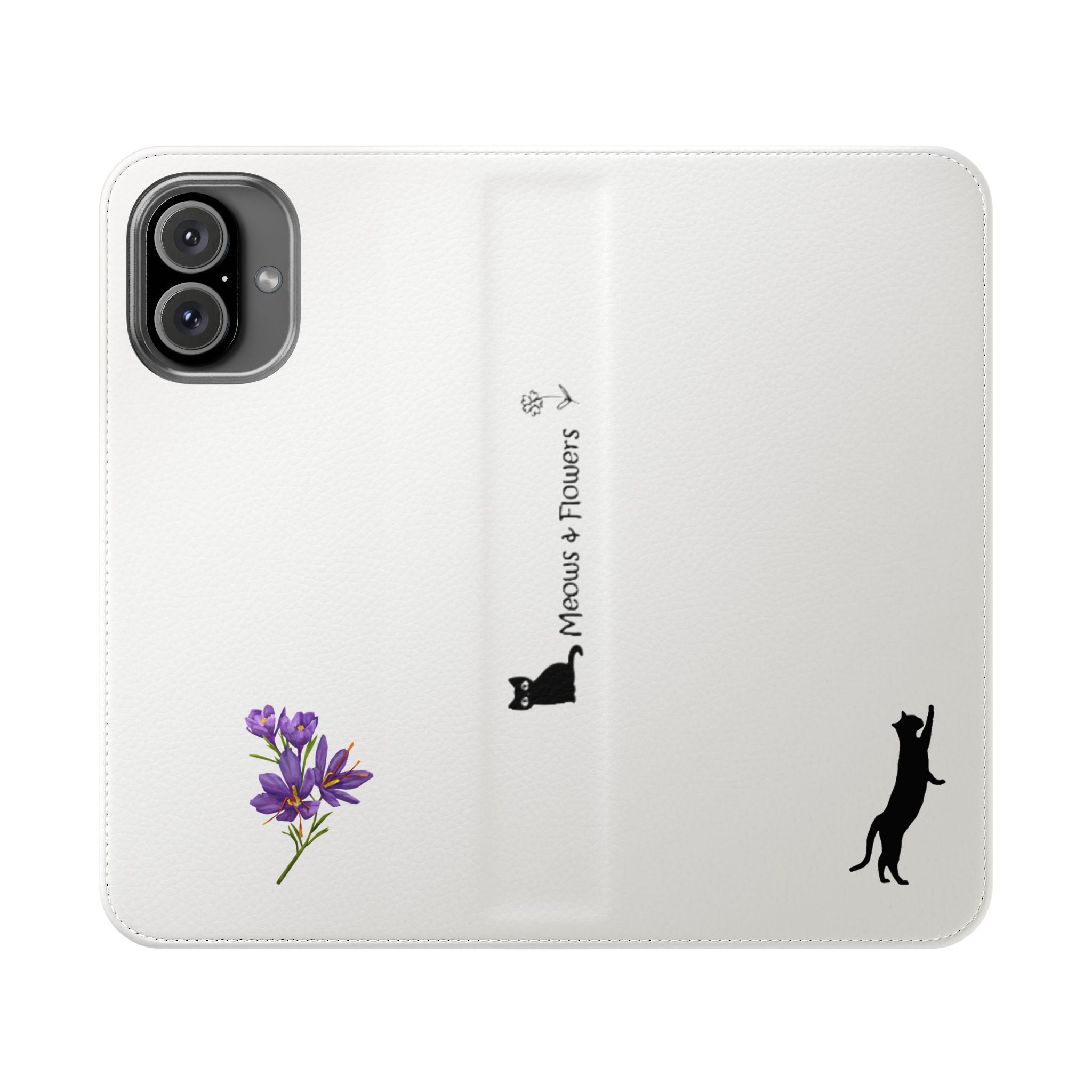 Flip Cases (Purple Flower)