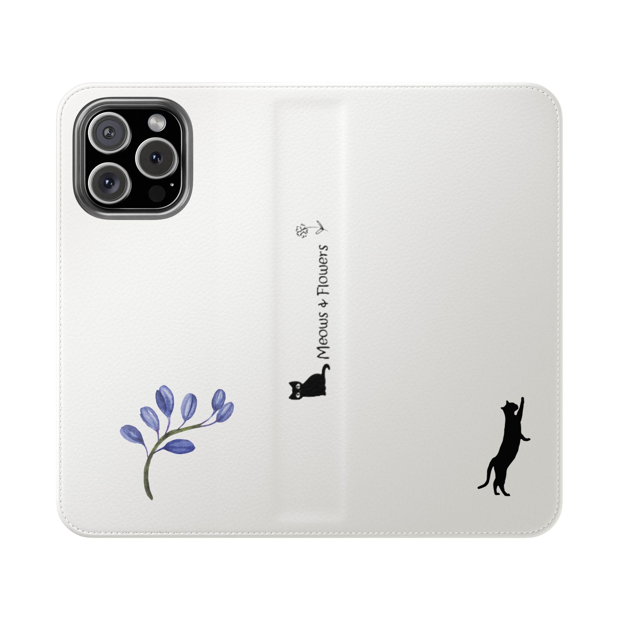 Flip Cases (Blue Flower)