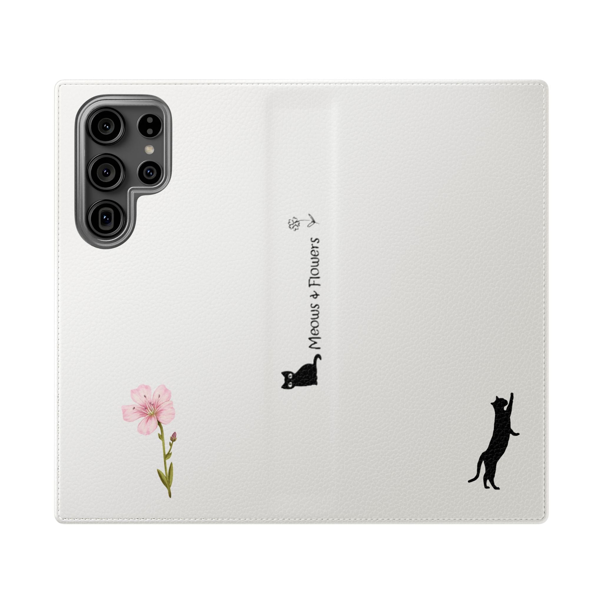 Flip Cases (Pink Flower)