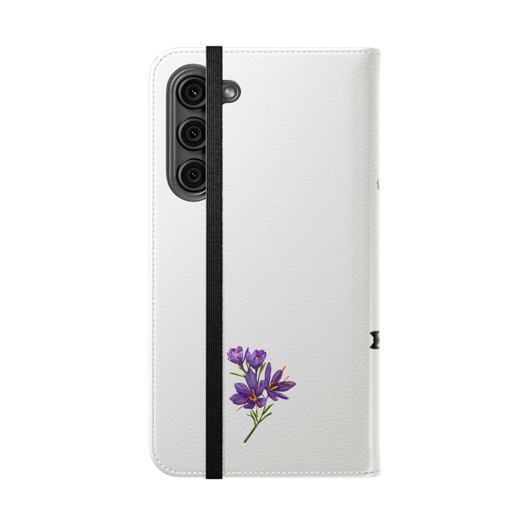 Flip Cases (Purple Flower)