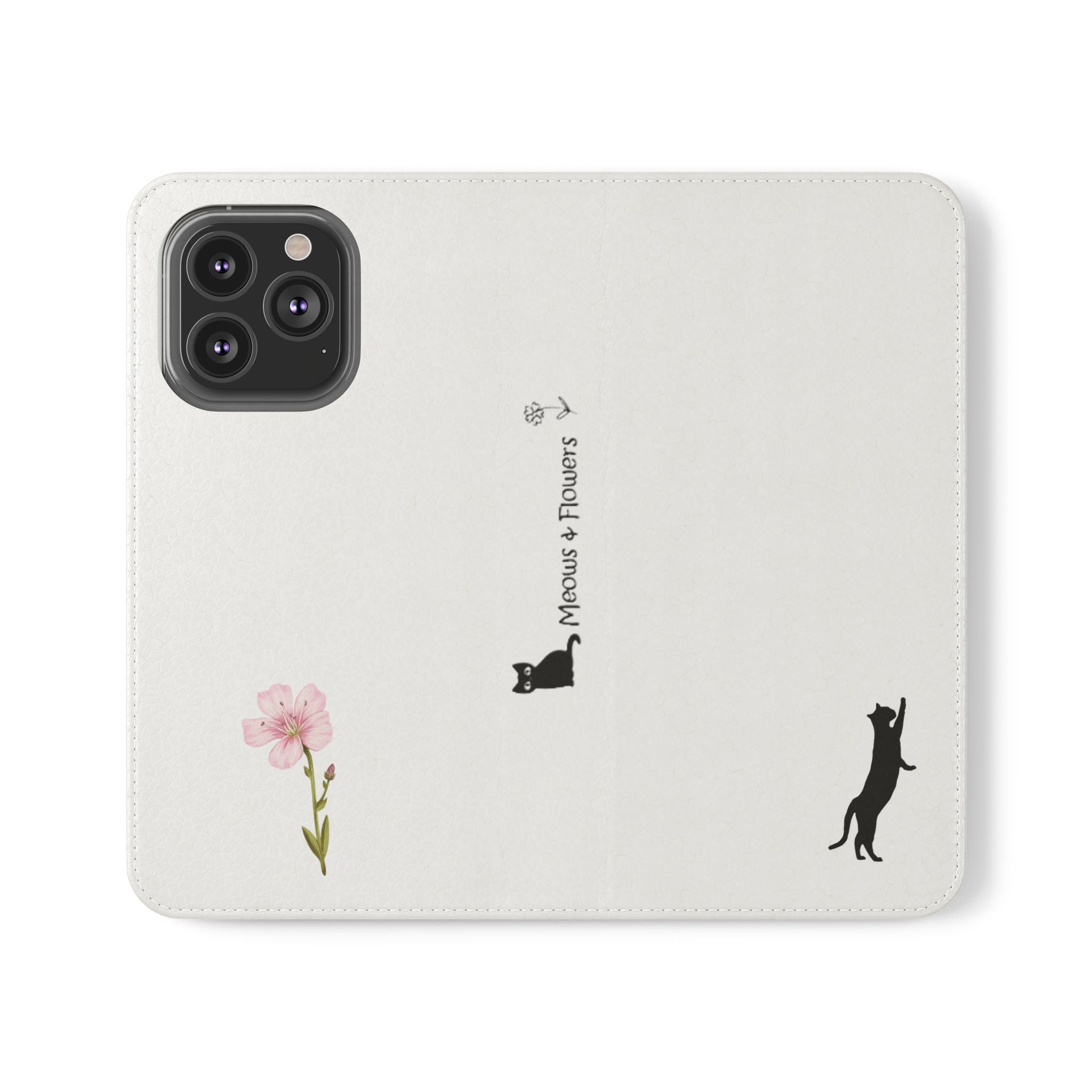 Flip Cases (Pink Flower)