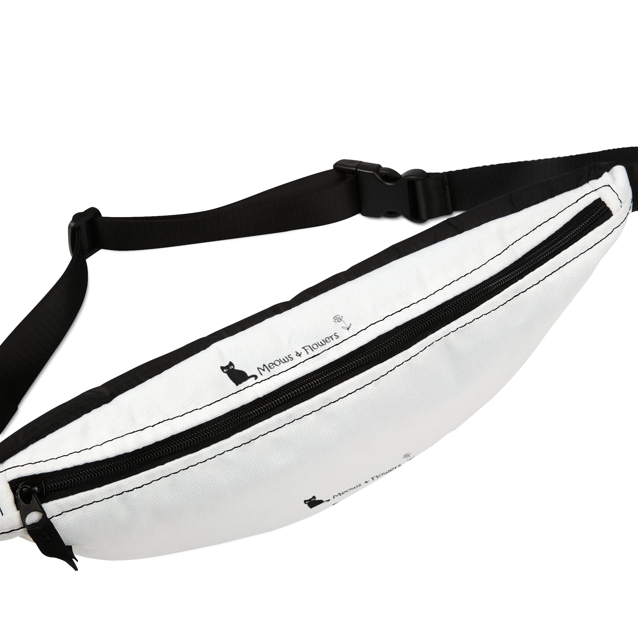 Fanny Pack-Bum Bag (Meows & Flowers)
