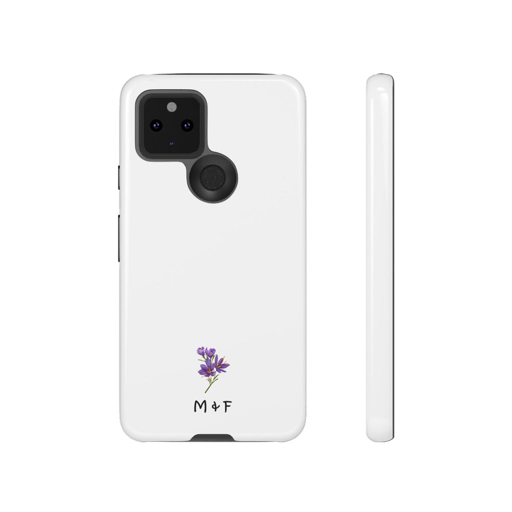 Tough Phone Case (Purple Flower)