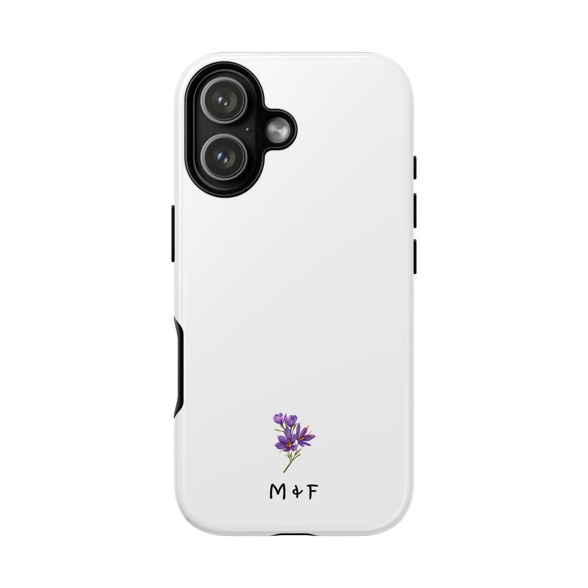 Tough Phone Case (Purple Flower)