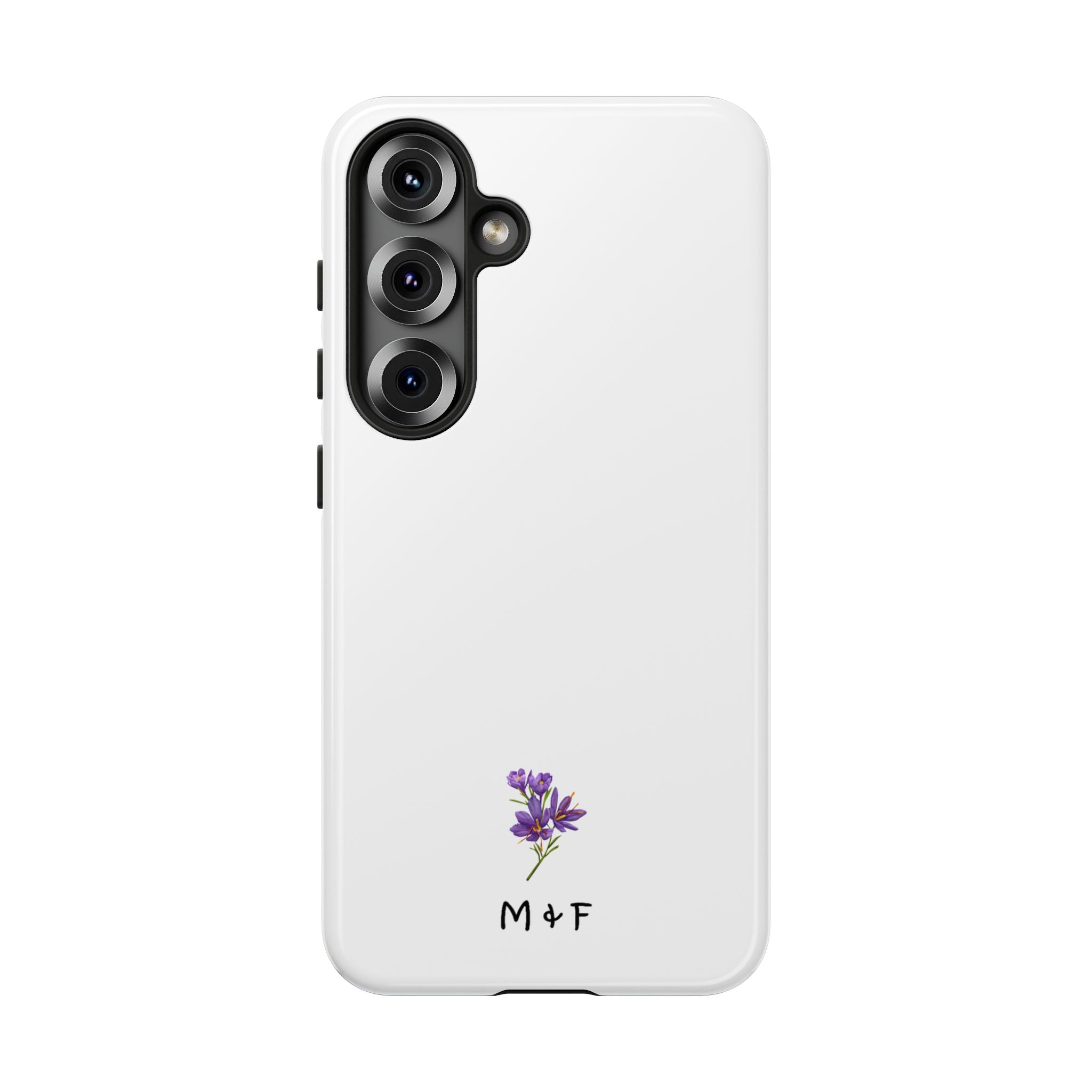 Tough Phone Case (Purple Flower)