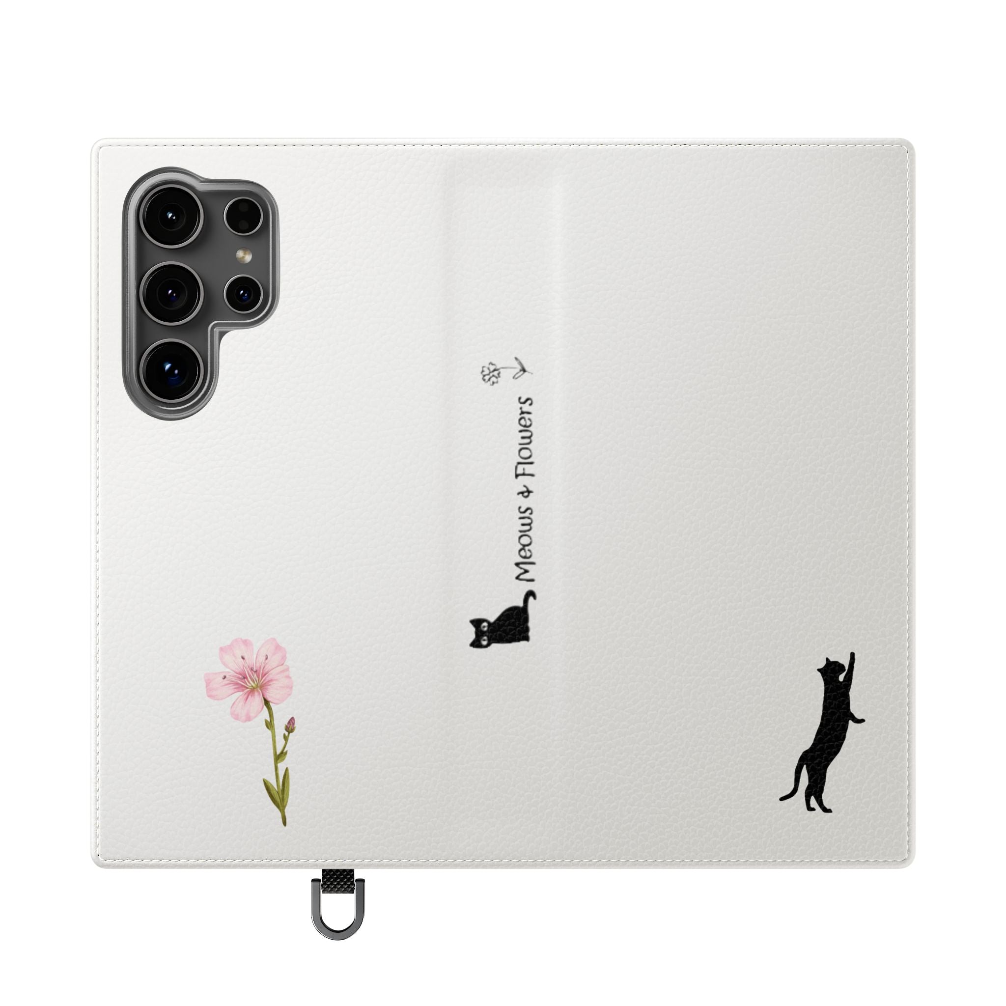 Flip Cases (Pink Flower)