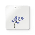 Corkwood Coaster Set (Blue Flower)