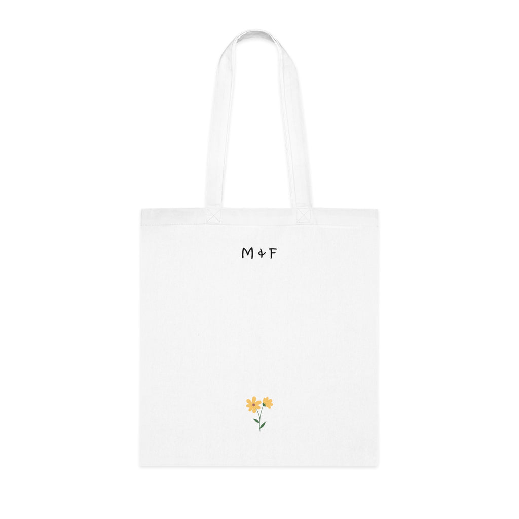 Cotton Tote (Yellow Flower)