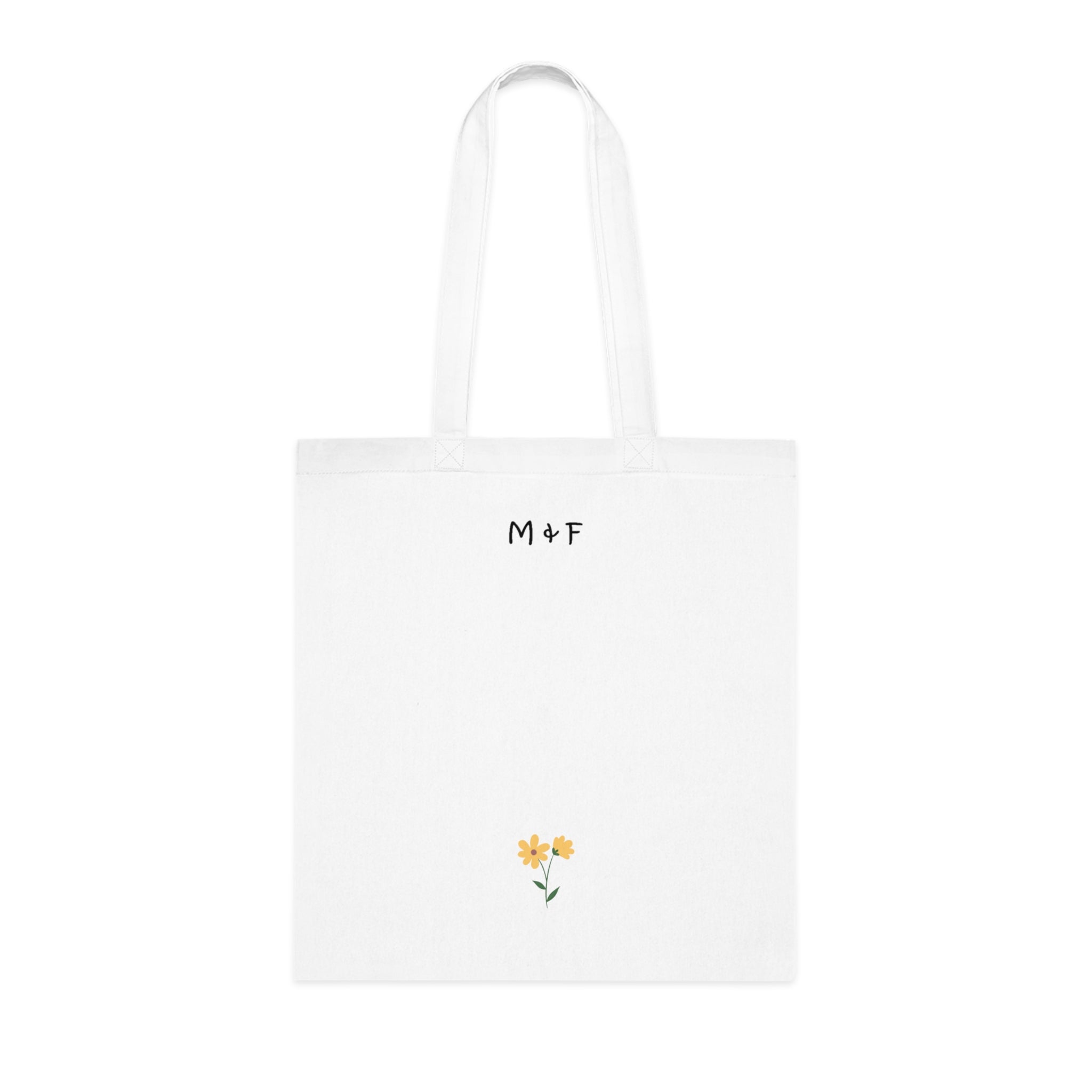Cotton Tote (Yellow Flower)