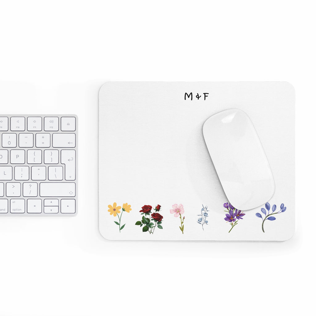 Mouse Pad (Colourful Flowers)