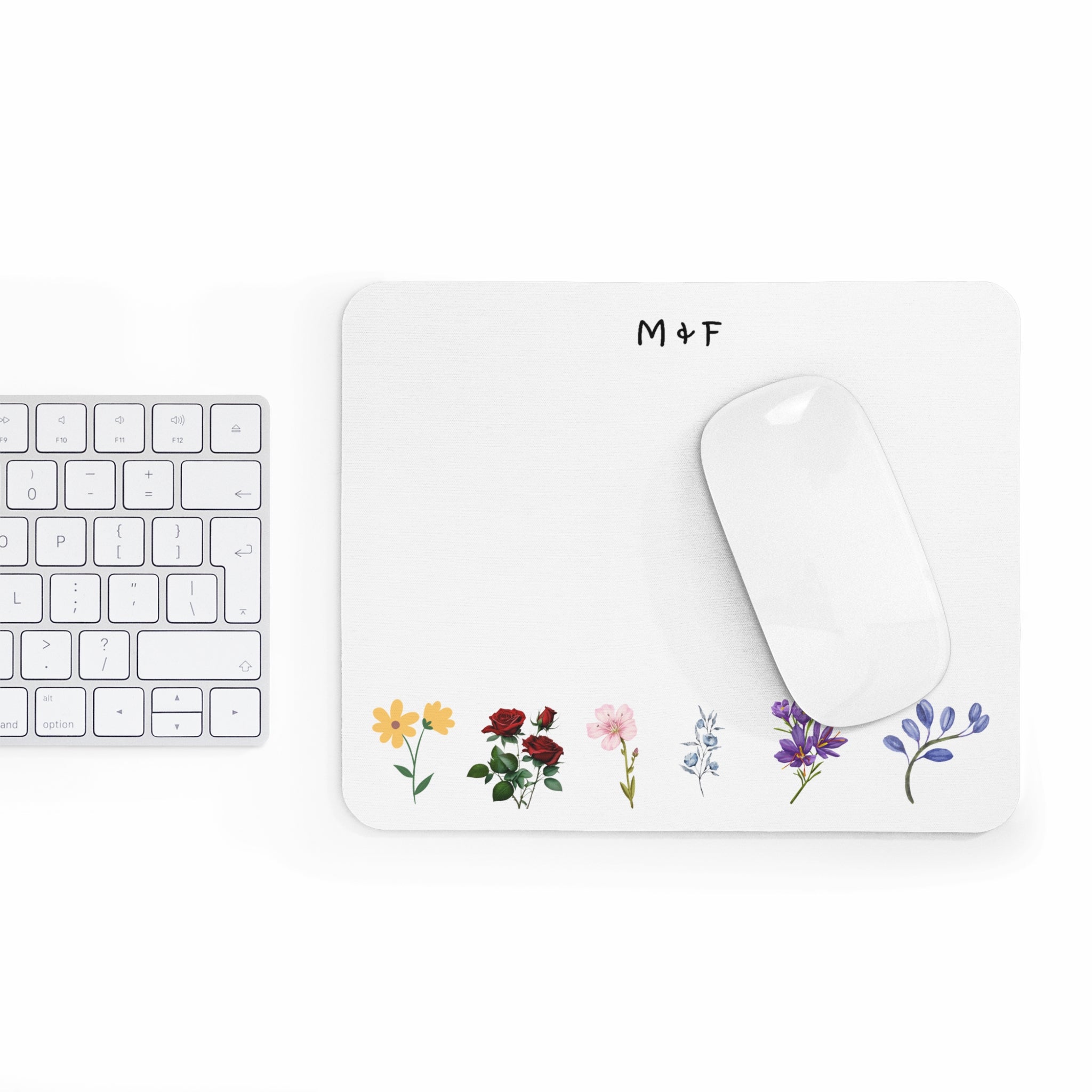 Mouse Pad (Colourful Flowers)