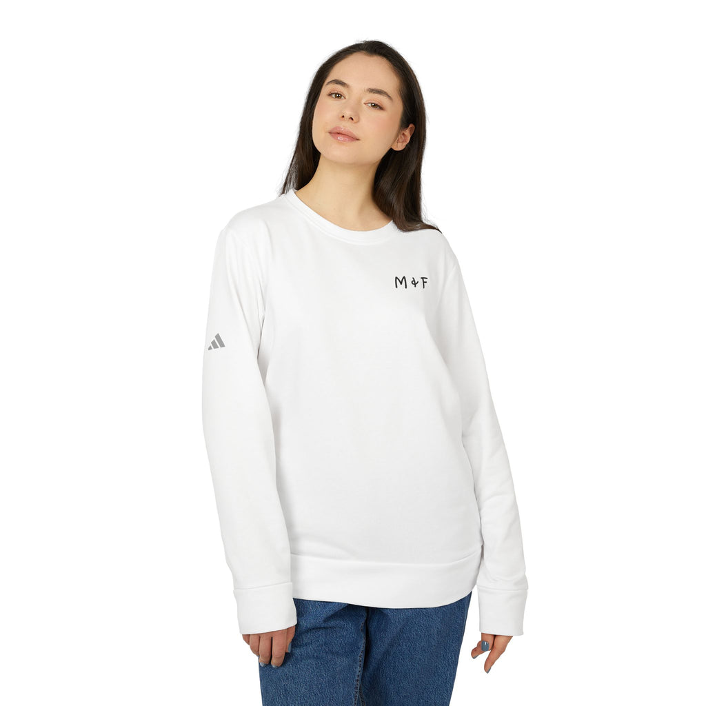 adidas Unisex Fleece Crewneck Sweatshirt Heart