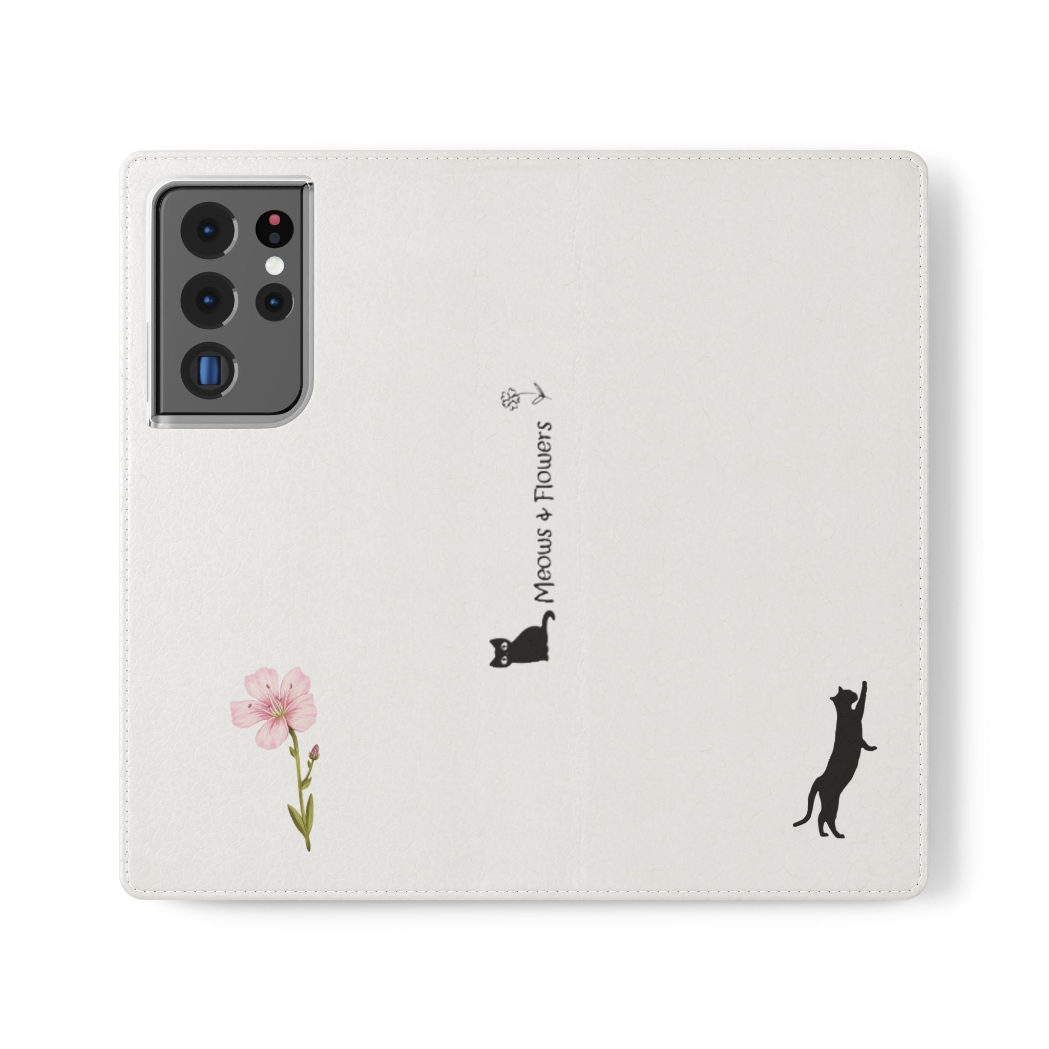 Flip Cases (Pink Flower)