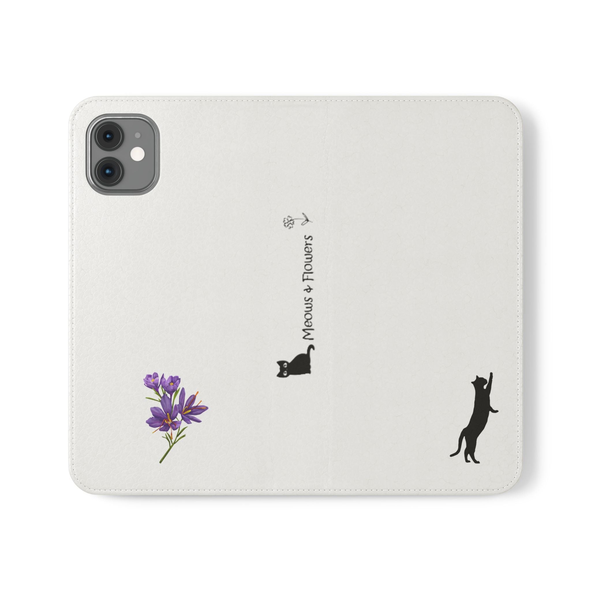 Flip Cases (Purple Flower)