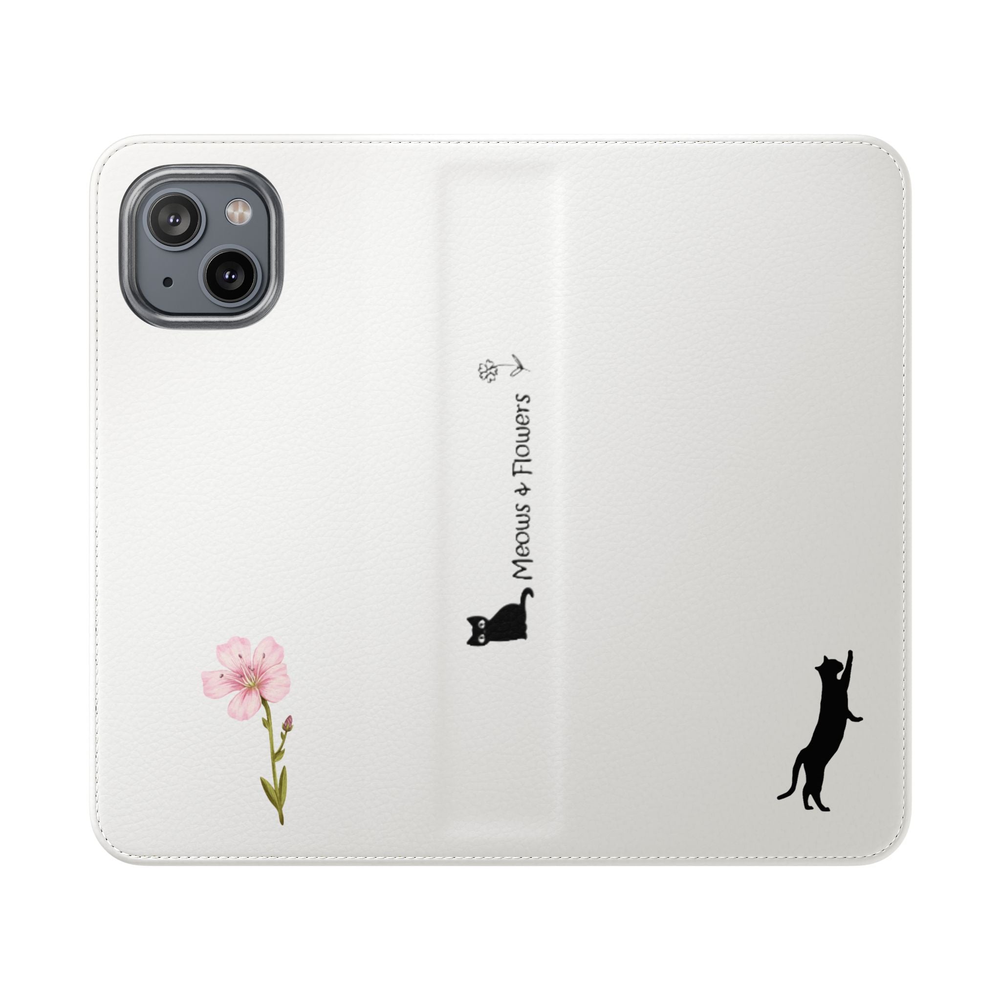 Flip Cases (Pink Flower)