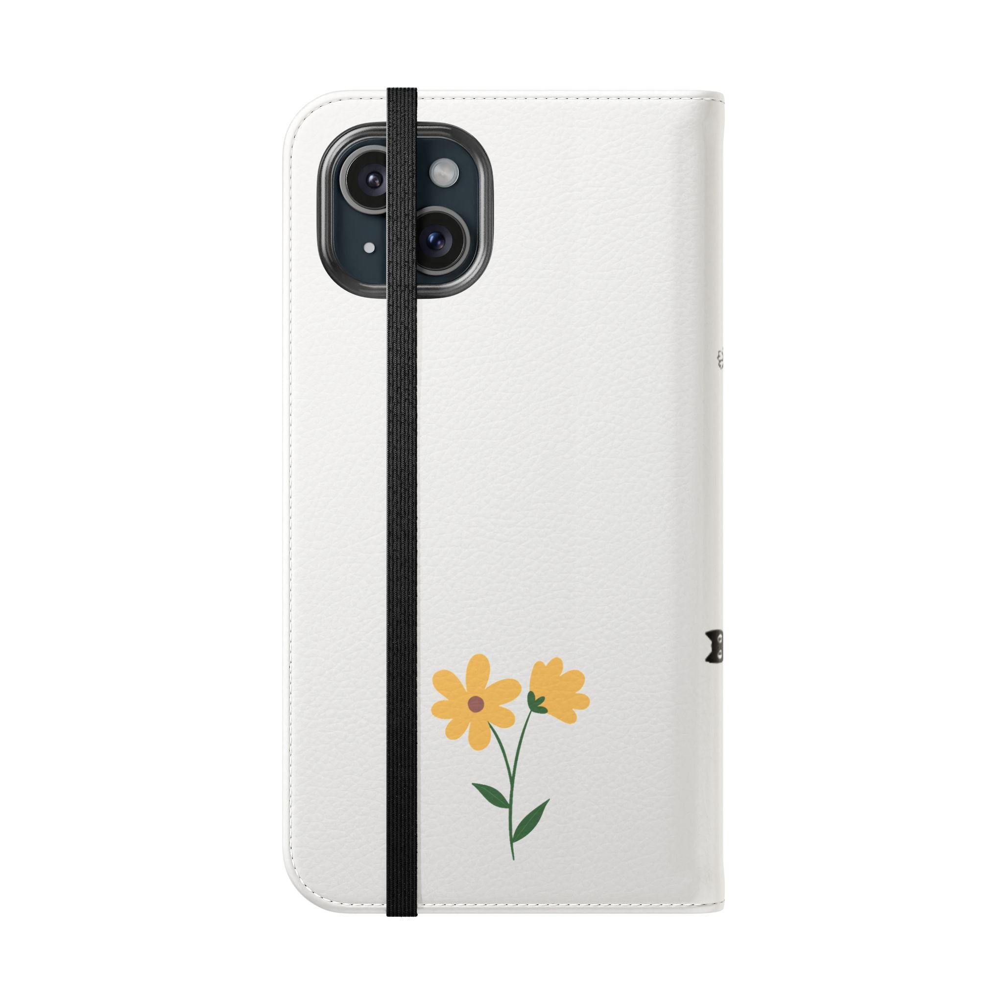 Flip Cases (Yellow Flower)