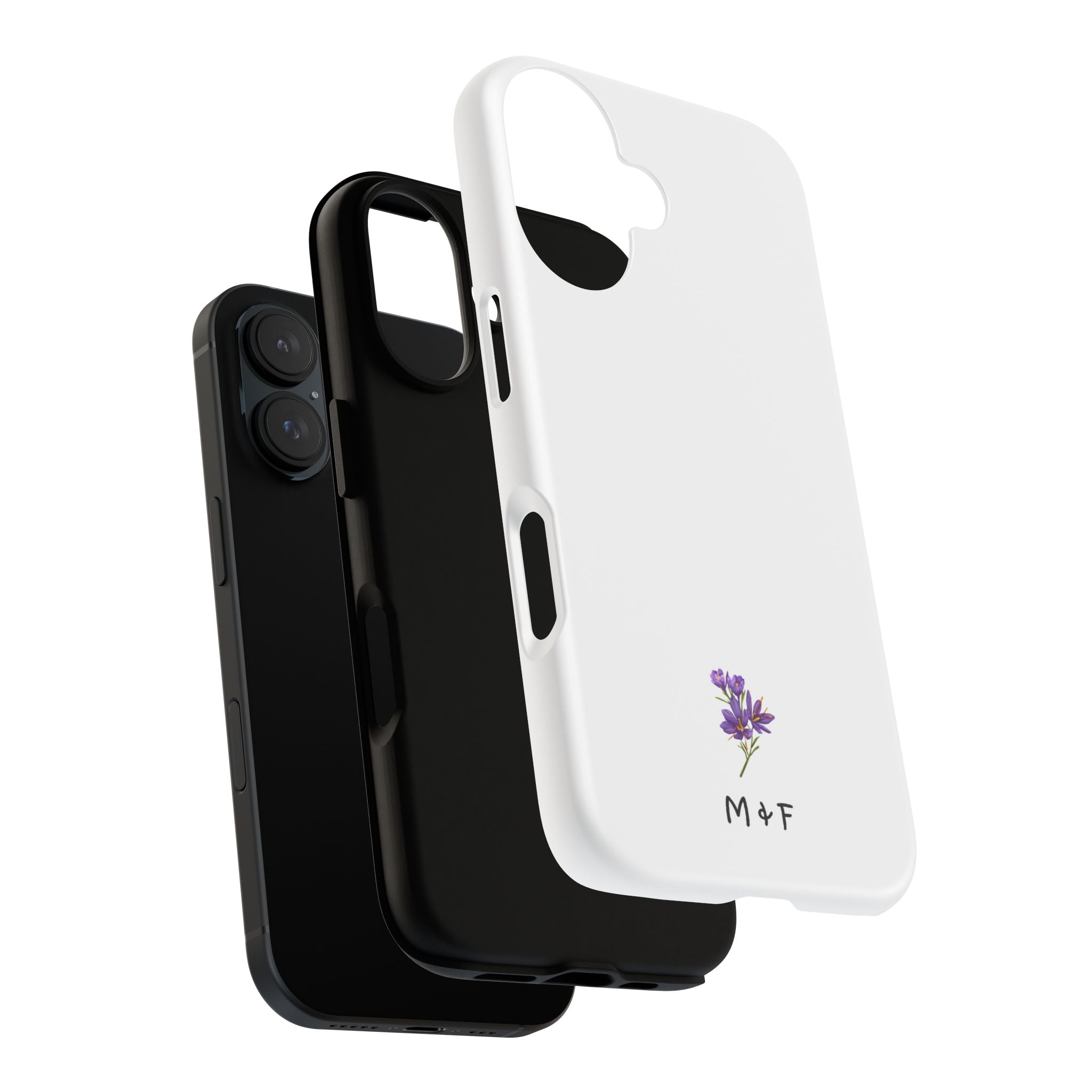 Tough Phone Case (Purple Flower)
