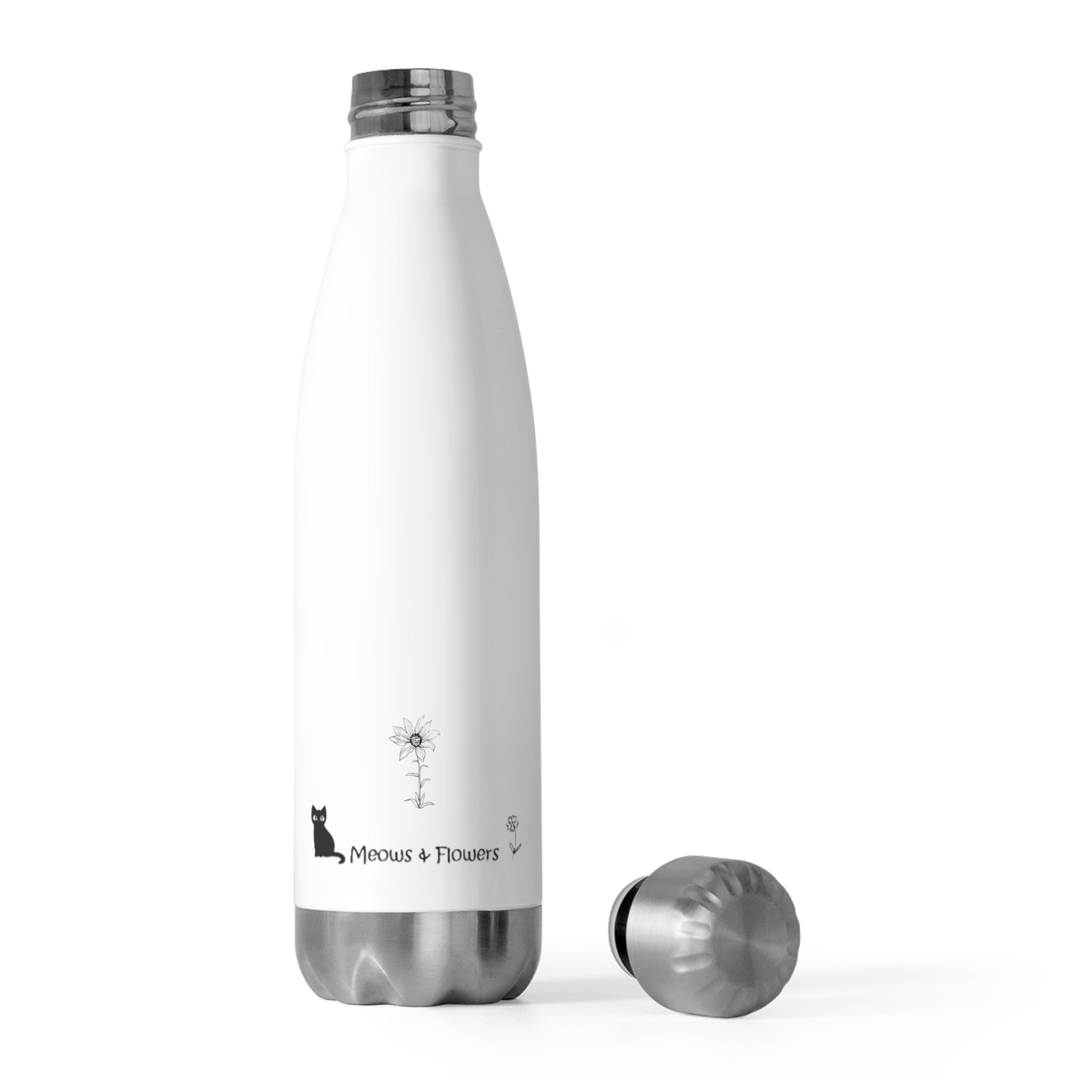 20oz Insulated Bottle (Shadow Flower 1)