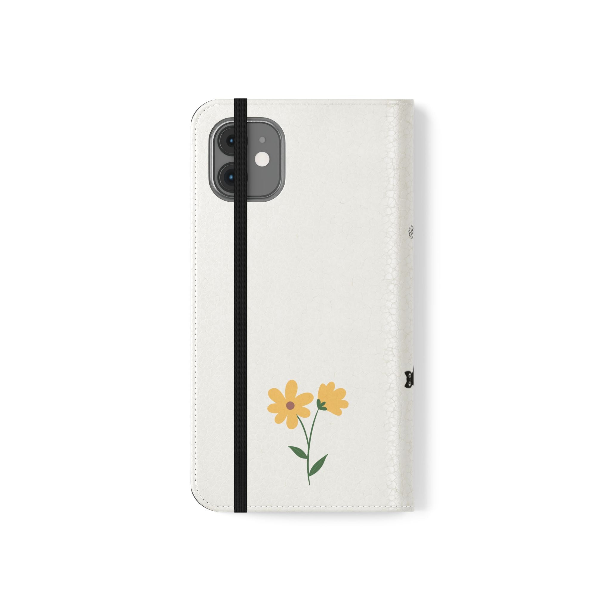 Flip Cases (Yellow Flower)