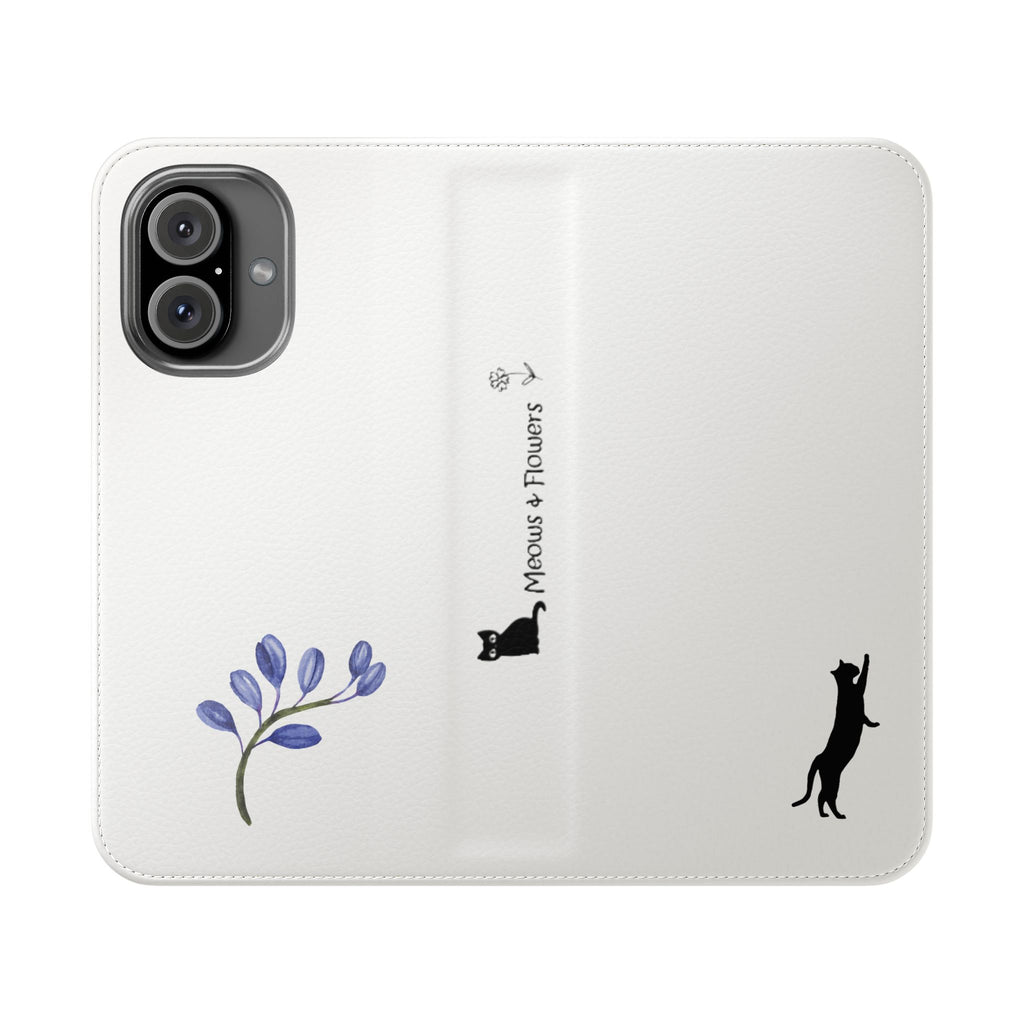 Flip Cases (Blue Flower)