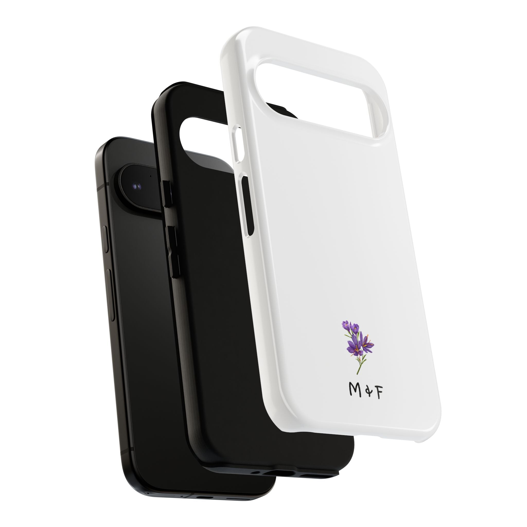 Tough Phone Case (Purple Flower)