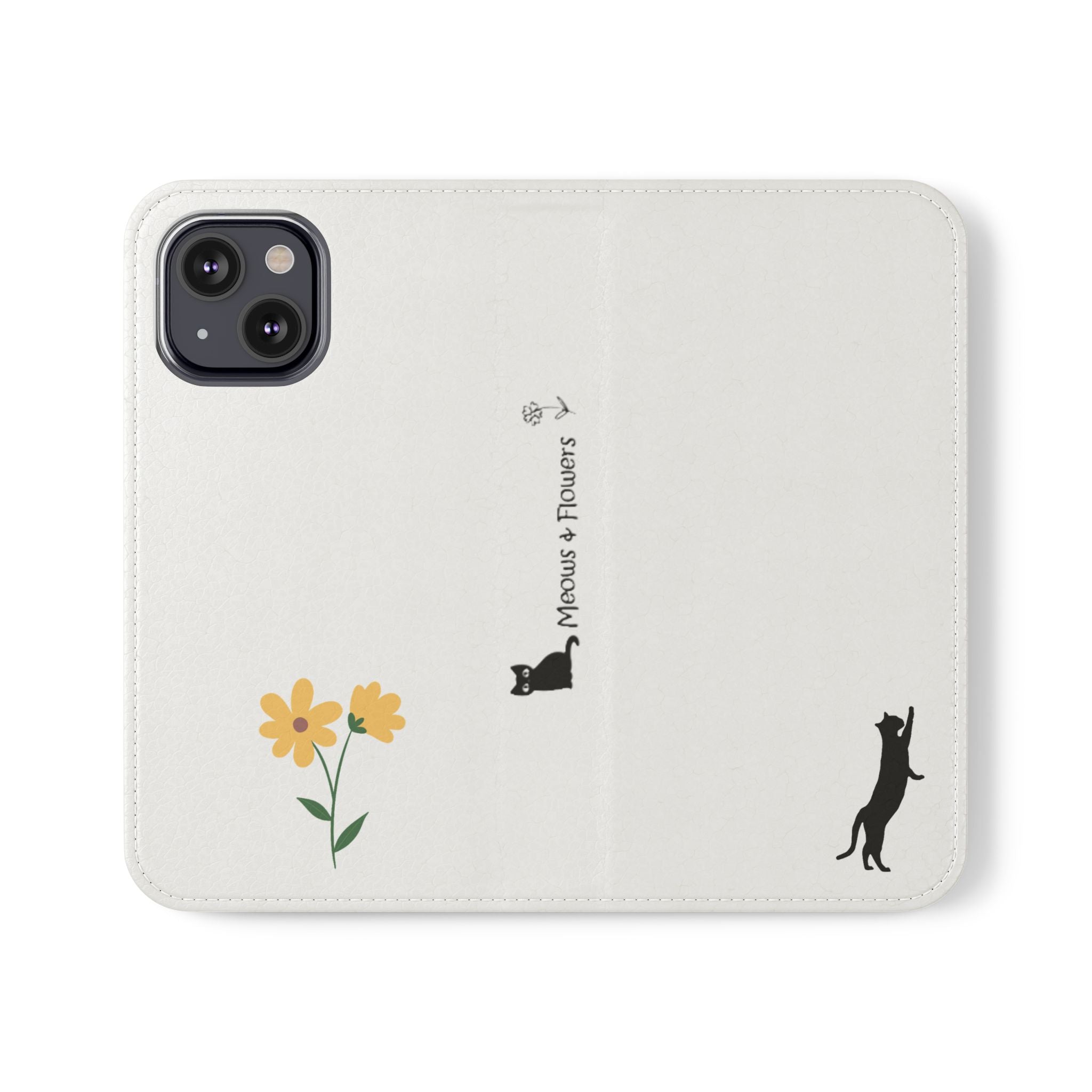 Flip Cases (Yellow Flower)
